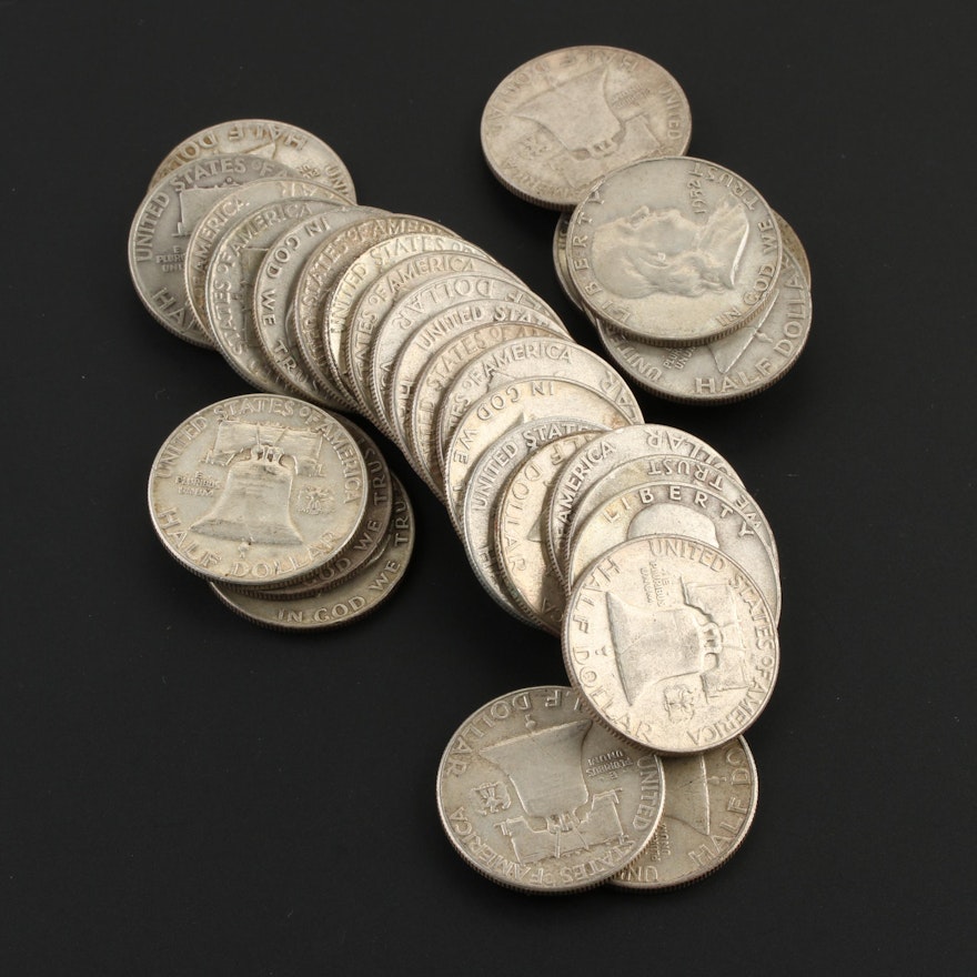 Franklin Half Dollars 1949-1960