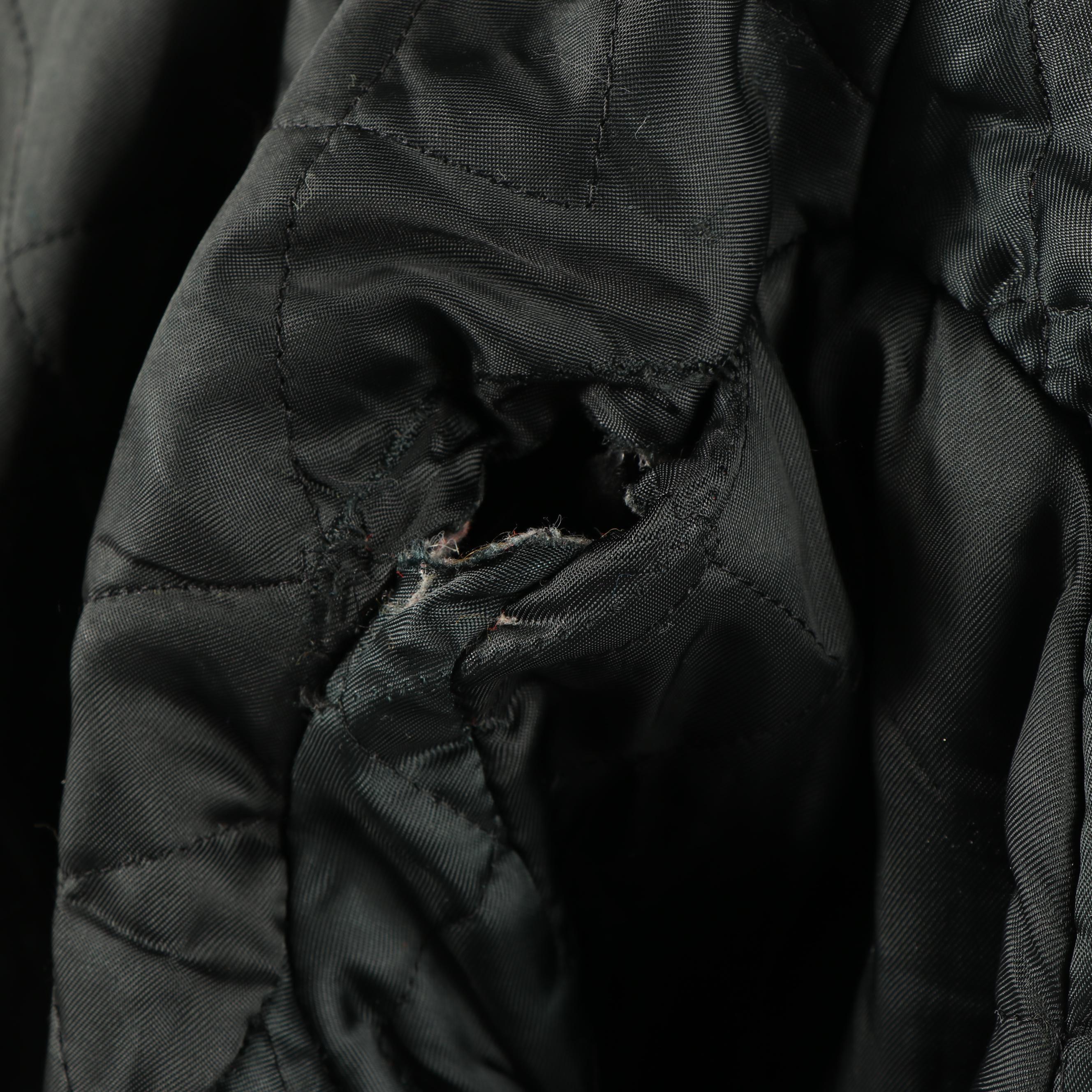 Men's Vintage Black Leather Motorcycle Jacket