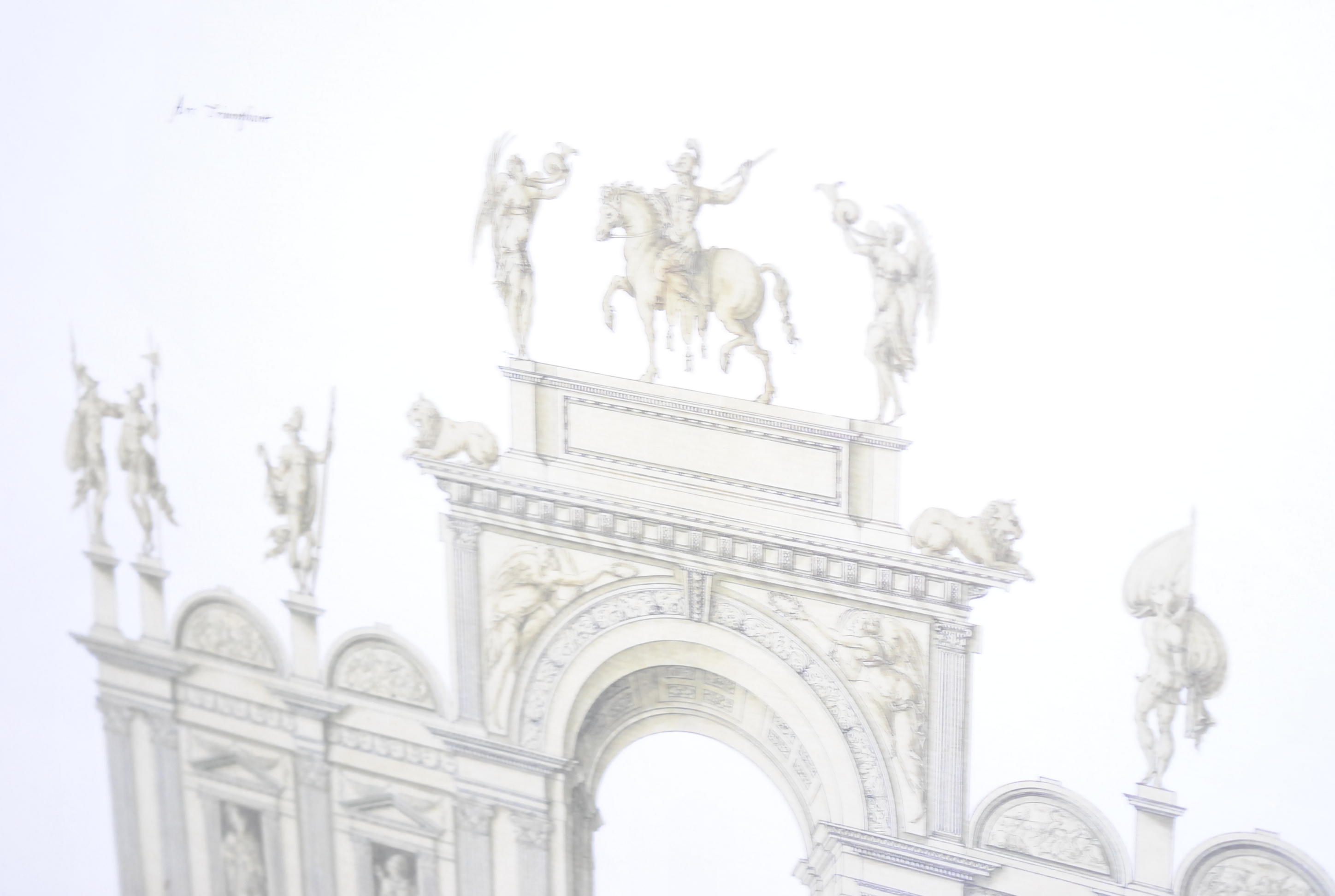 Offset Lithograph "Arc Triumphant"