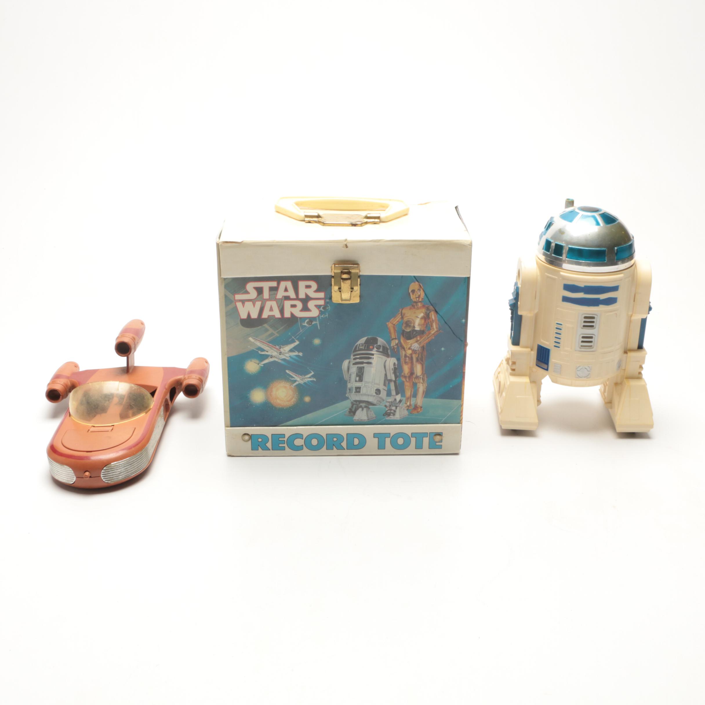 1970s-1980s Star Wars Toys Including Luke Skywalker and Princess Leia Dolls