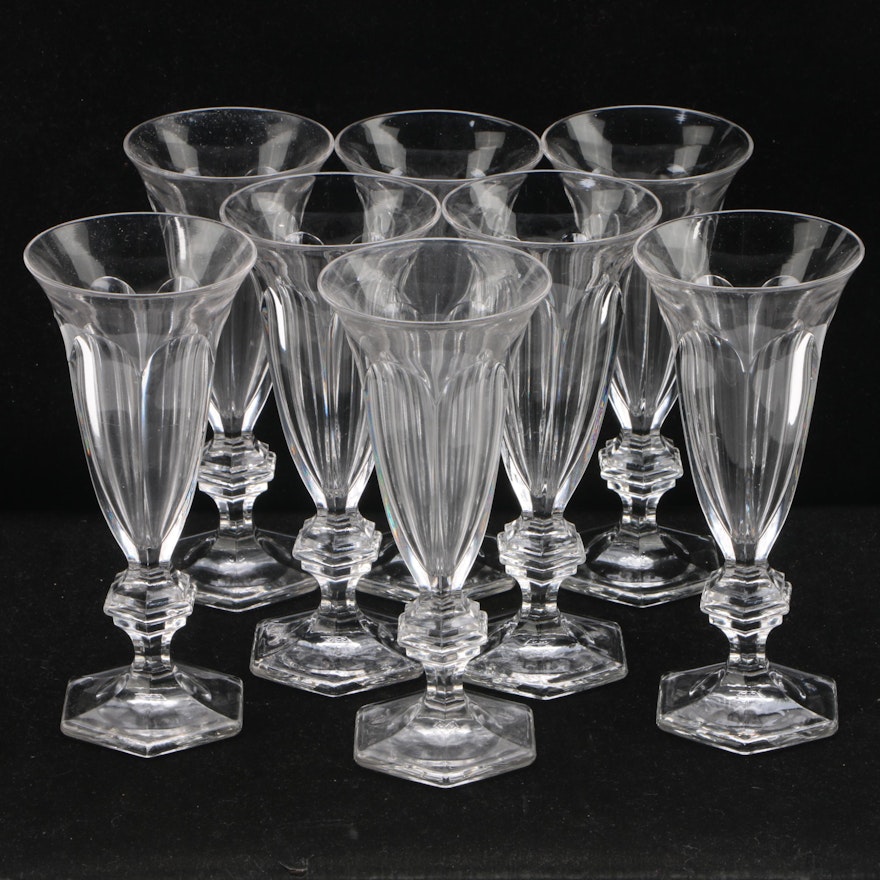 Vintage Heisey Glass Co. Parfait Flute Set