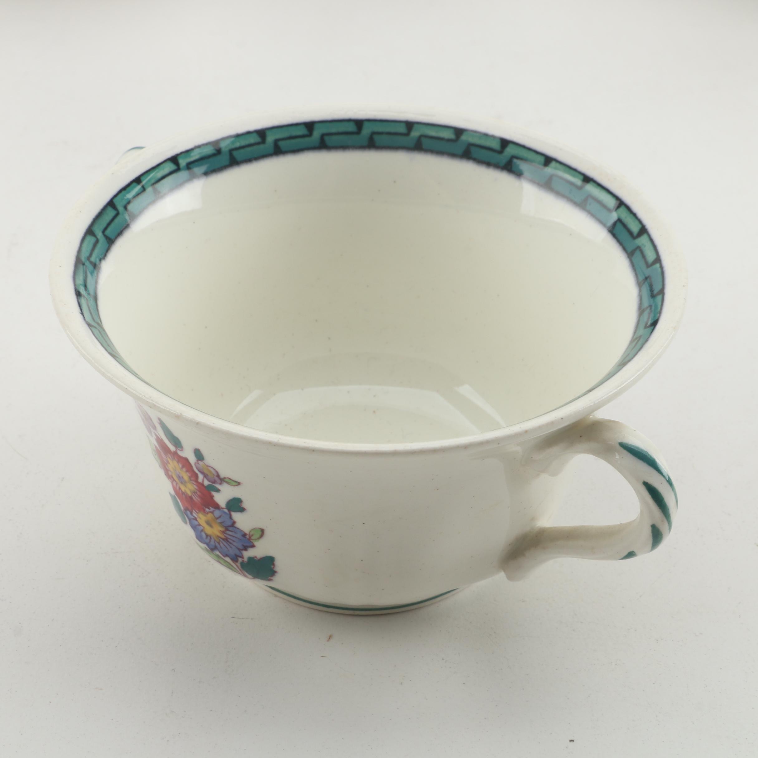 Vintage Wedgwood Cups and Saucers with Ashtrays and Coasters