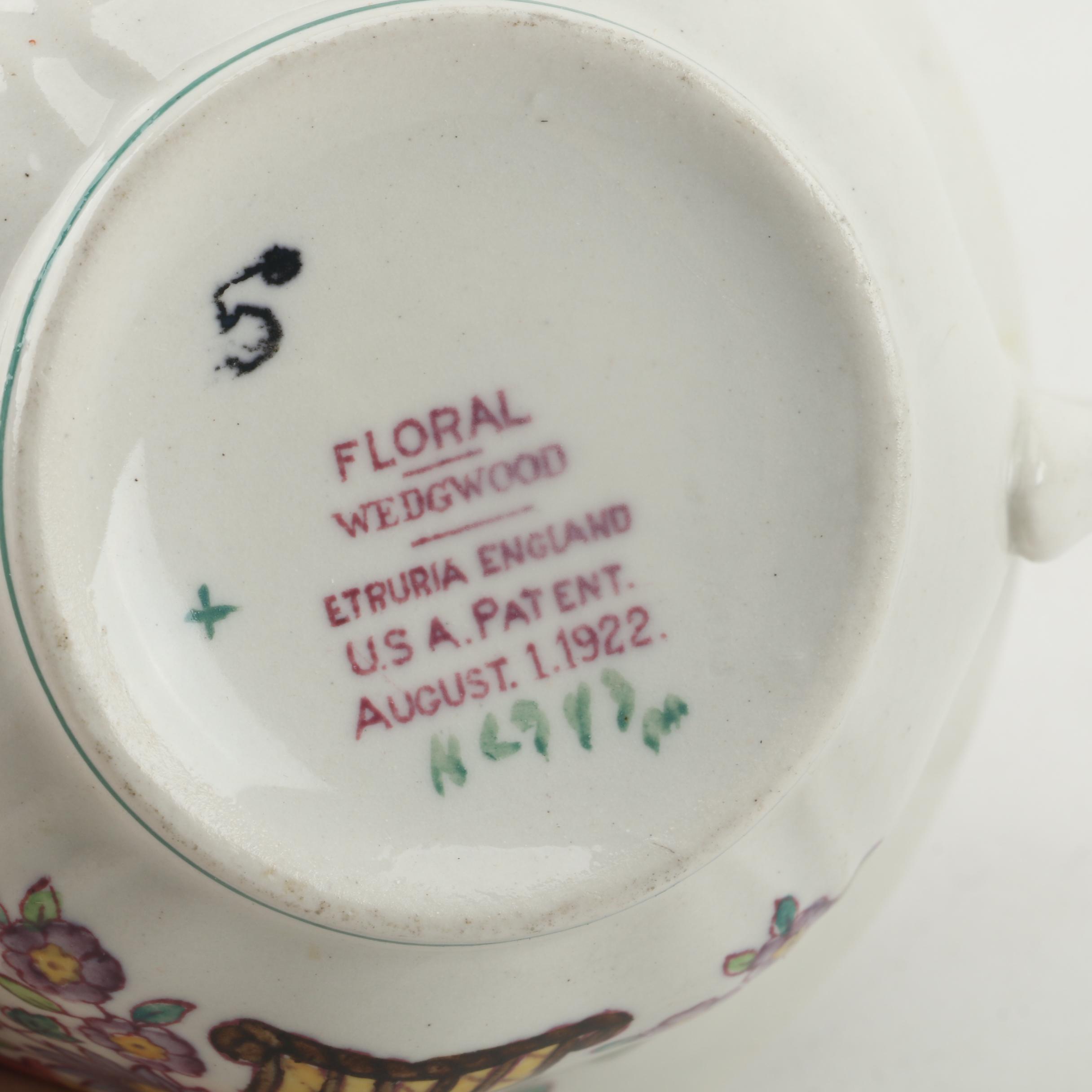 Vintage Wedgwood Cups and Saucers with Ashtrays and Coasters