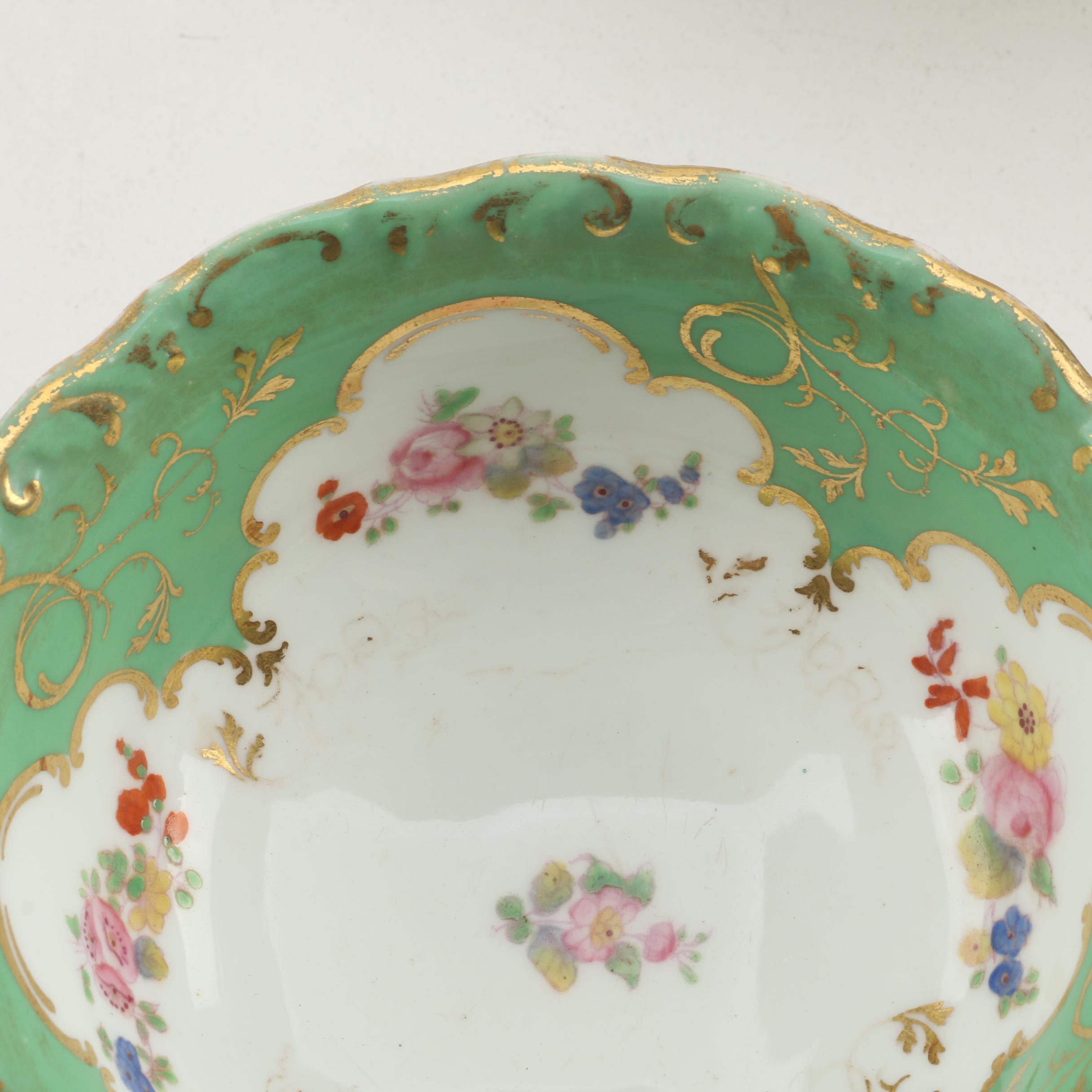 Minton "Green Cockatrice" Bone China Serveware c. 1912-50