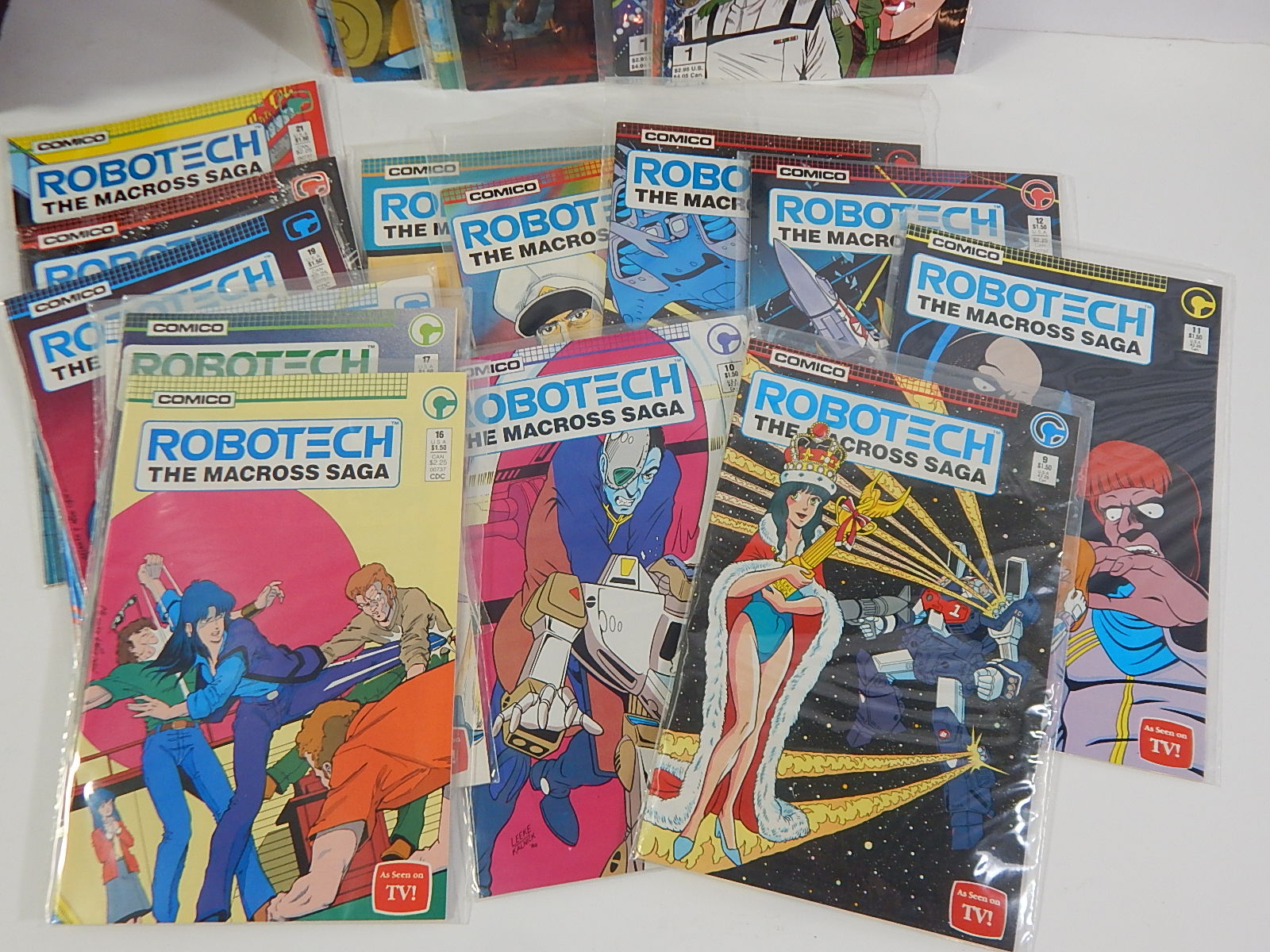 Modern Age Manga Comics featuring Robotech