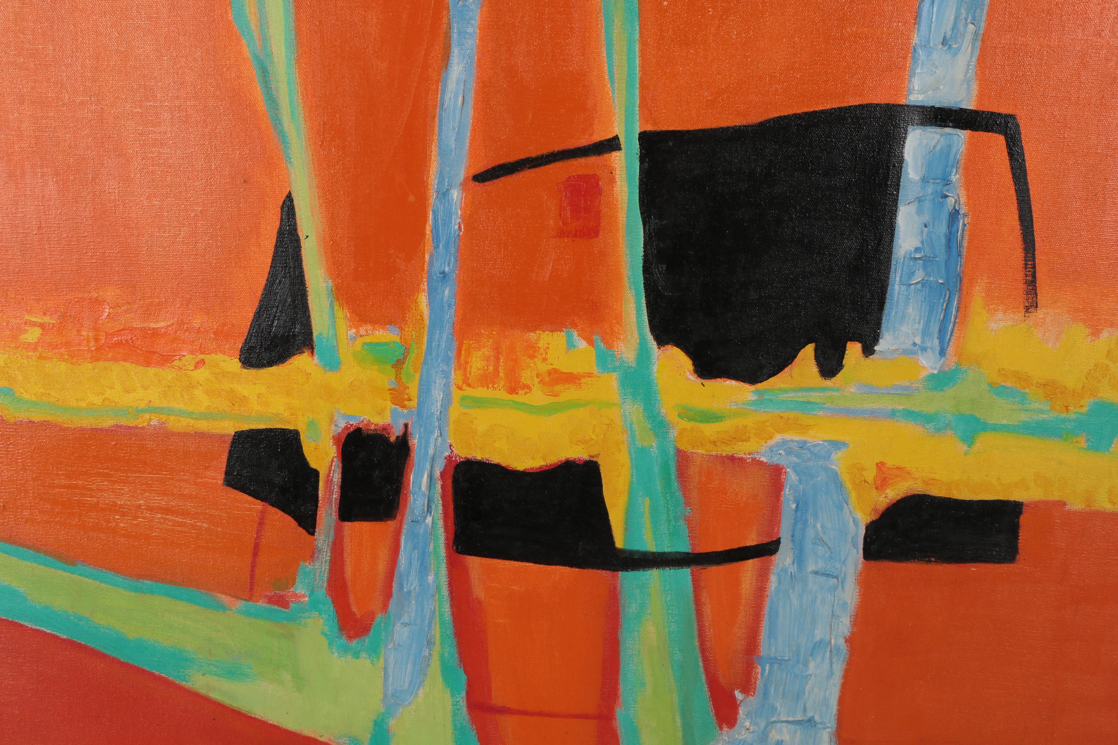 Charlotte Rosenberg Oil Painting "Hot Sun"