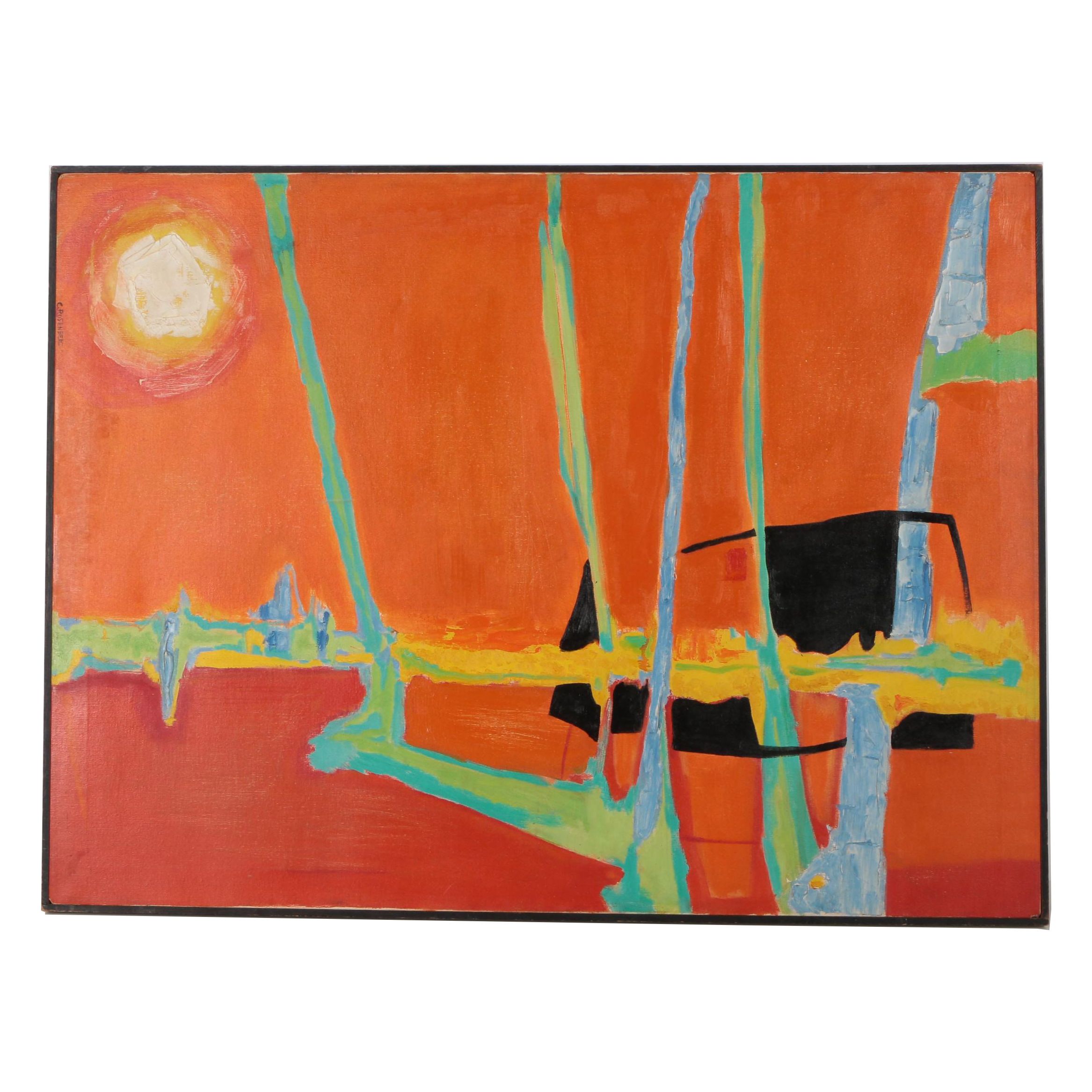 Charlotte Rosenberg Oil Painting "Hot Sun"