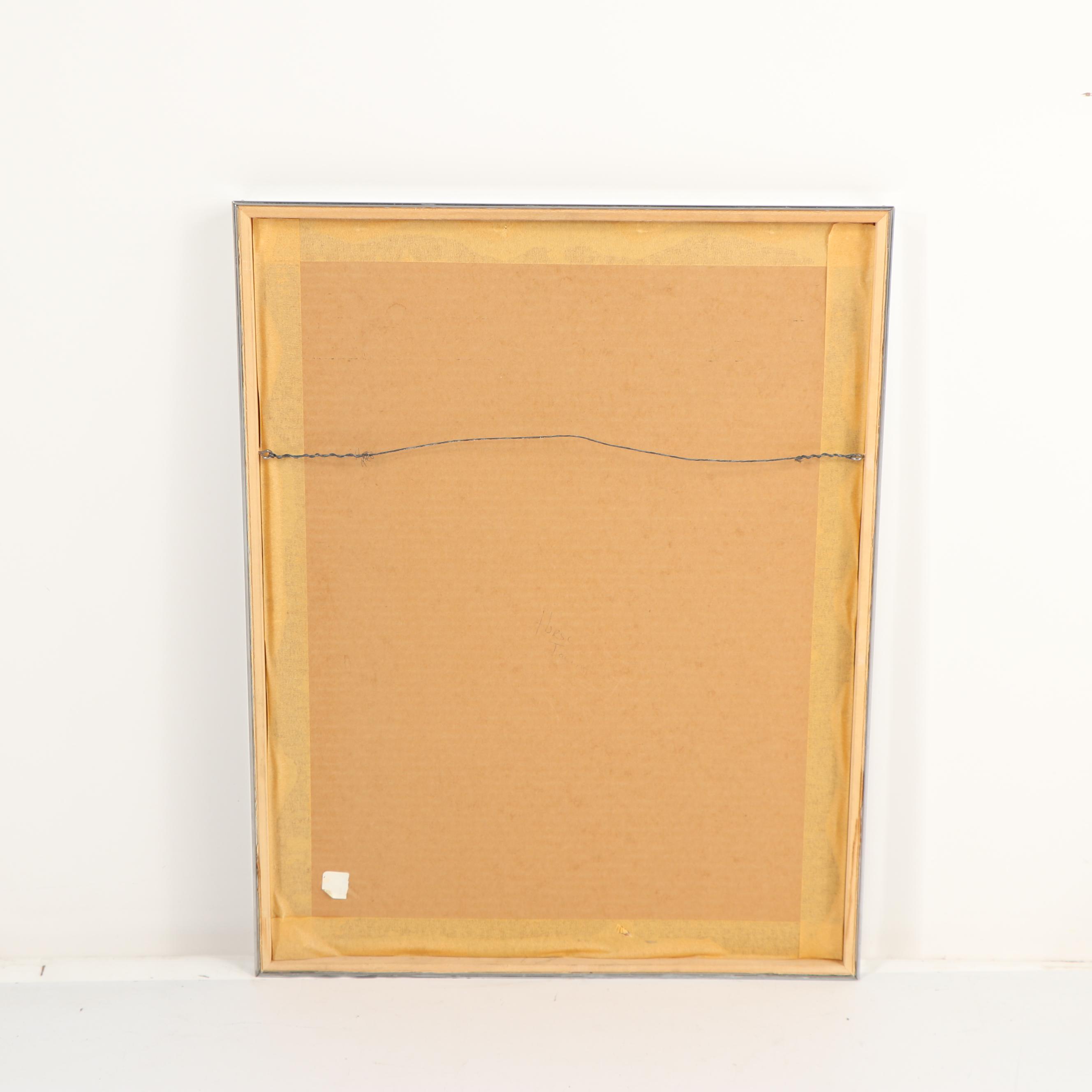 William McCauley Lithograph of Horse