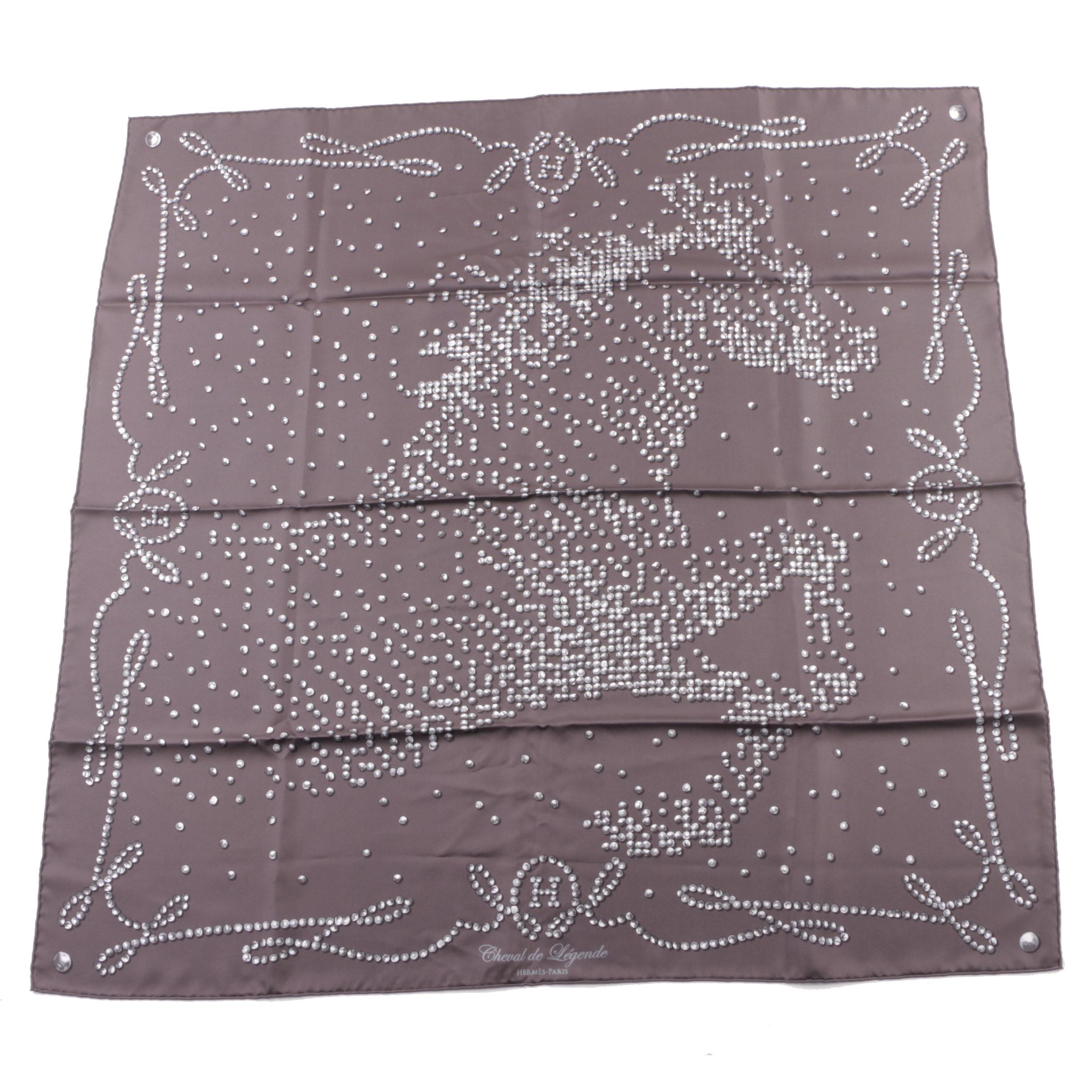 Hermès of Paris "Cheval de Legende" Silk Scarf