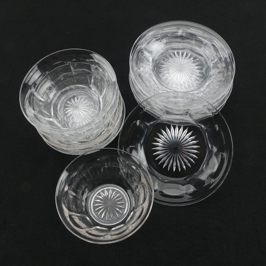 Vintage Heisey "Colonial Clear" Bowls and Saucers