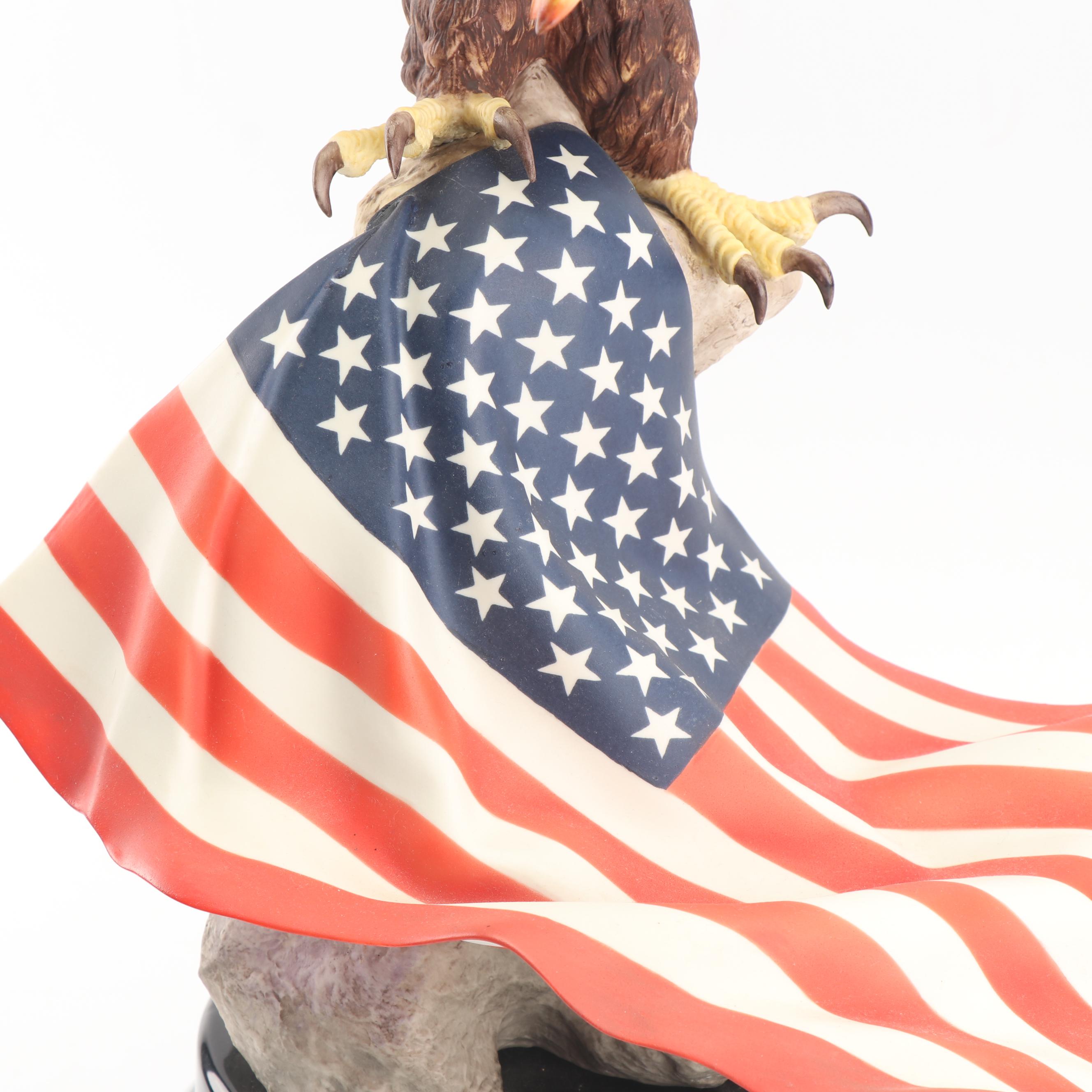Boehm Hand-Painted Porcelain Figure "Patriot Eagle"