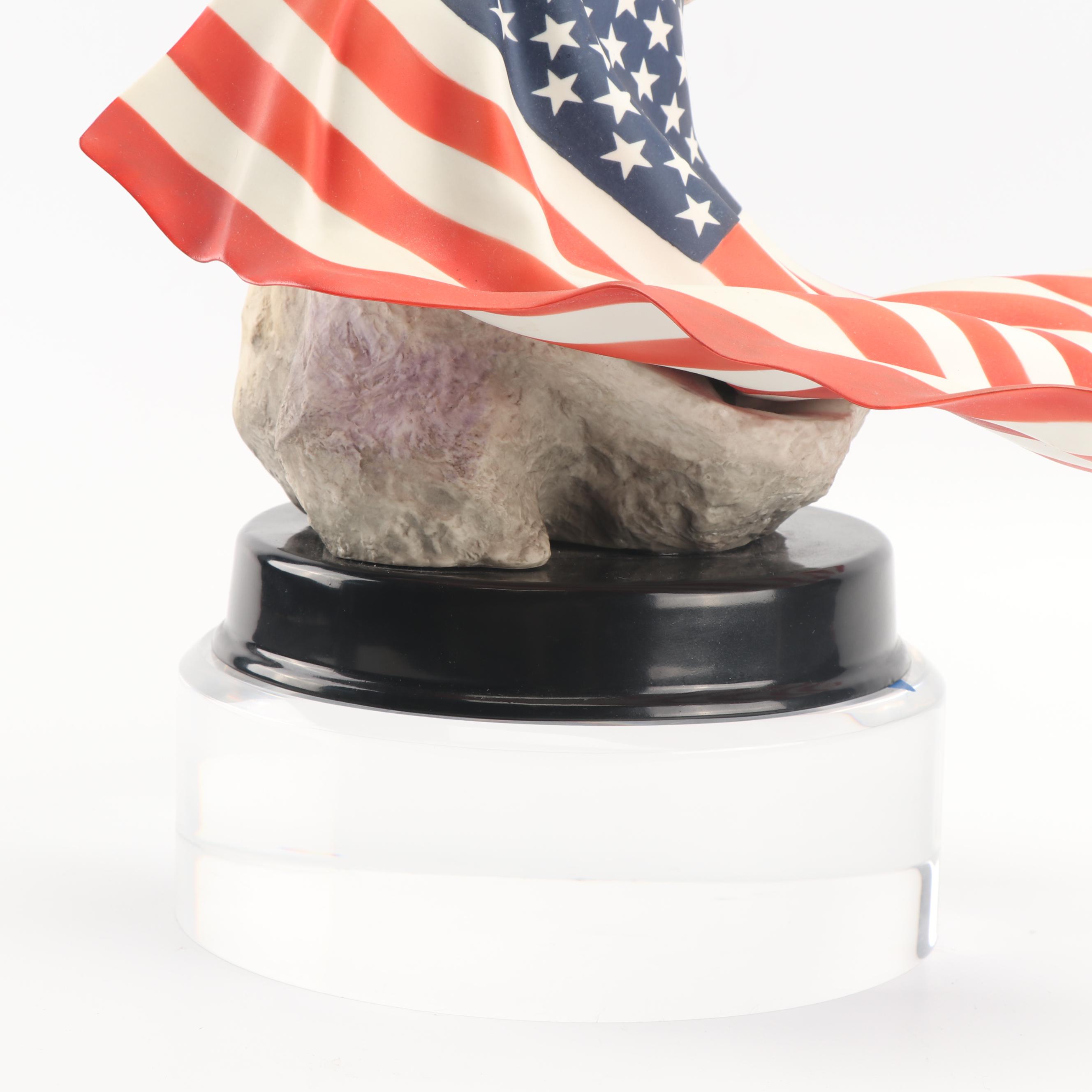 Boehm Hand-Painted Porcelain Figure "Patriot Eagle"