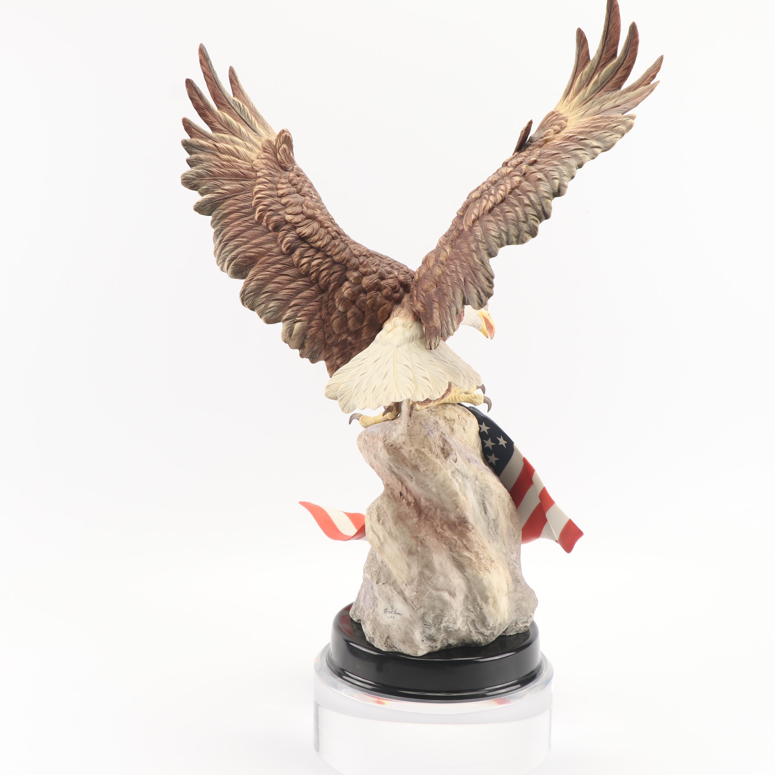 Boehm Hand-Painted Porcelain Figure "Patriot Eagle"