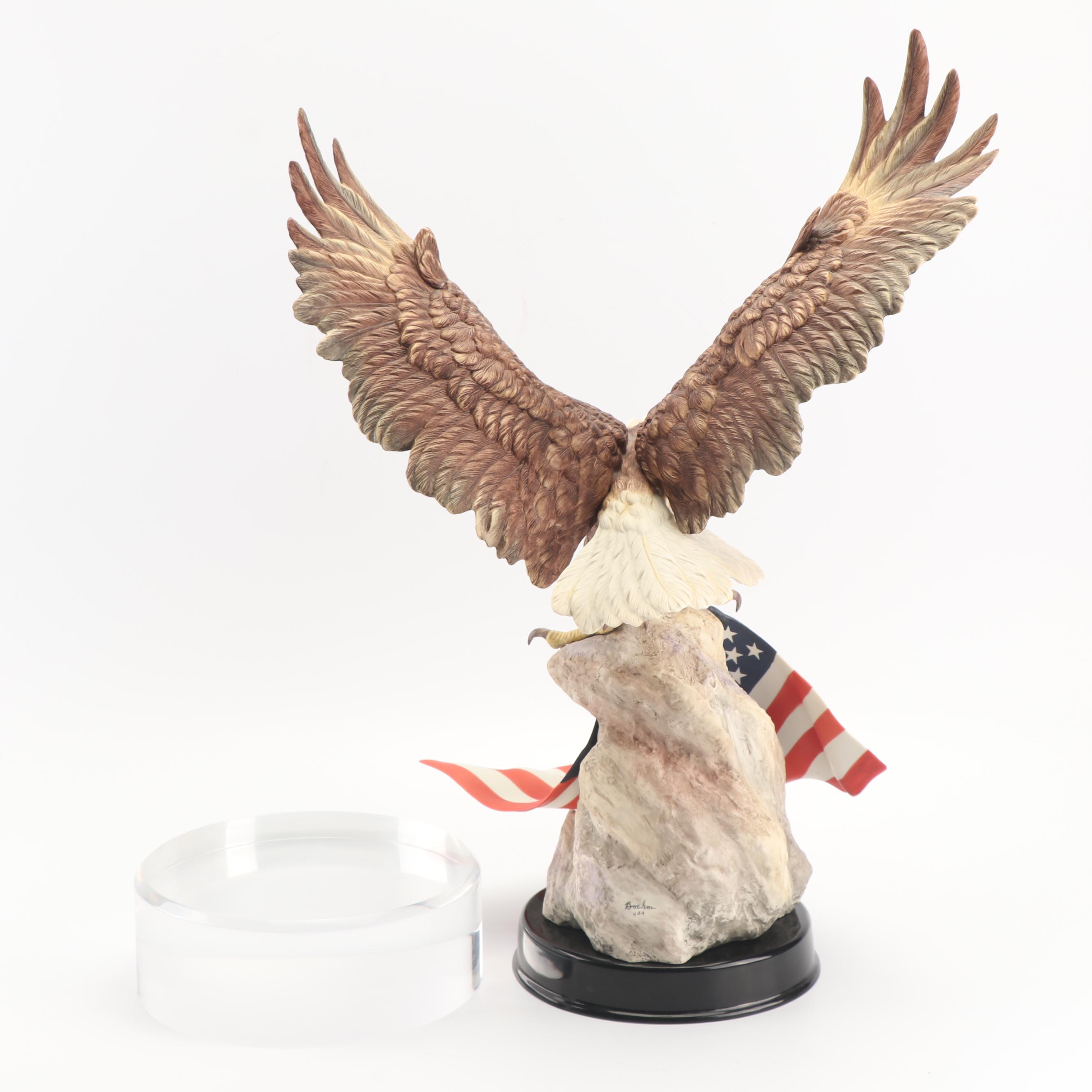 Boehm Hand-Painted Porcelain Figure "Patriot Eagle"
