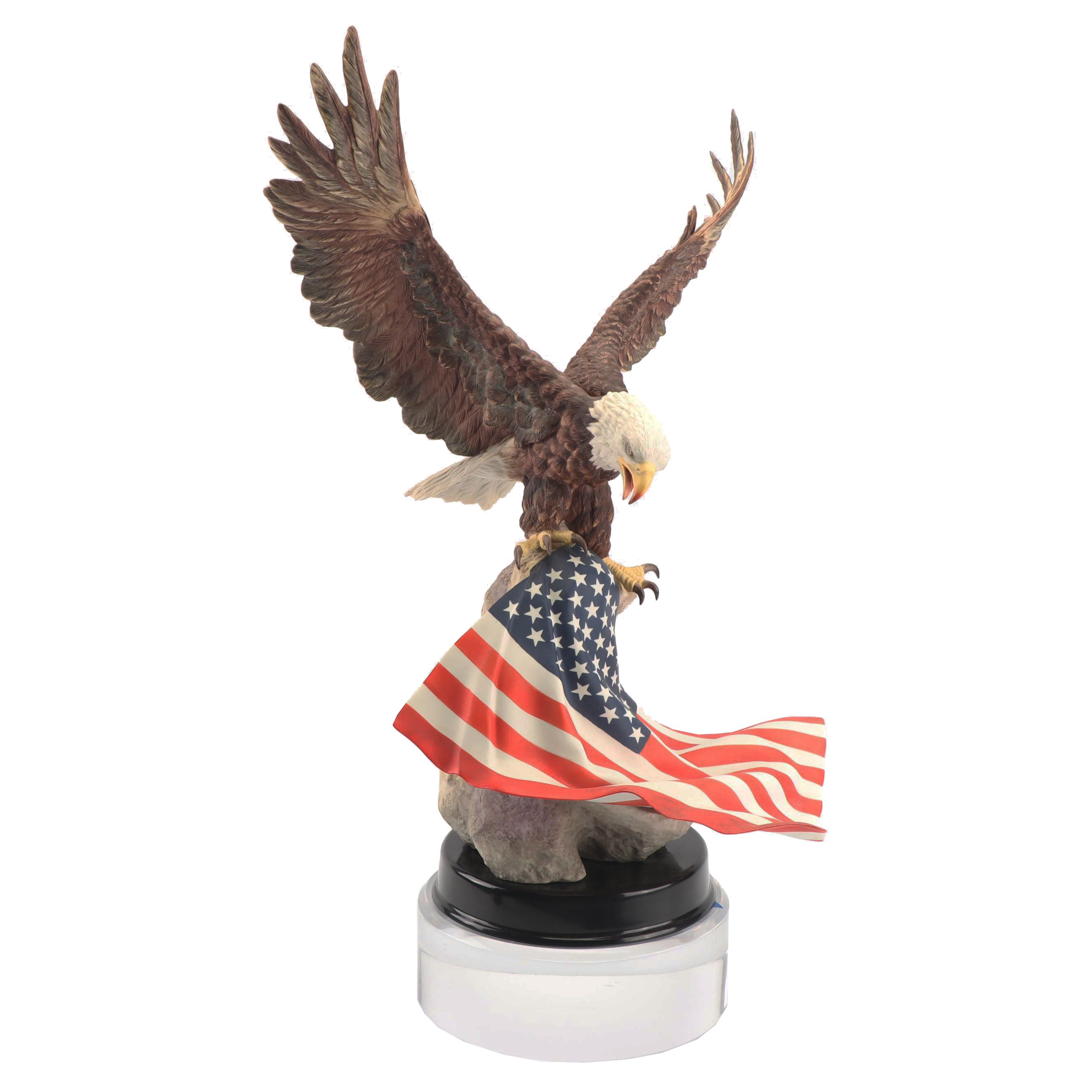 Boehm Hand-Painted Porcelain Figure "Patriot Eagle"