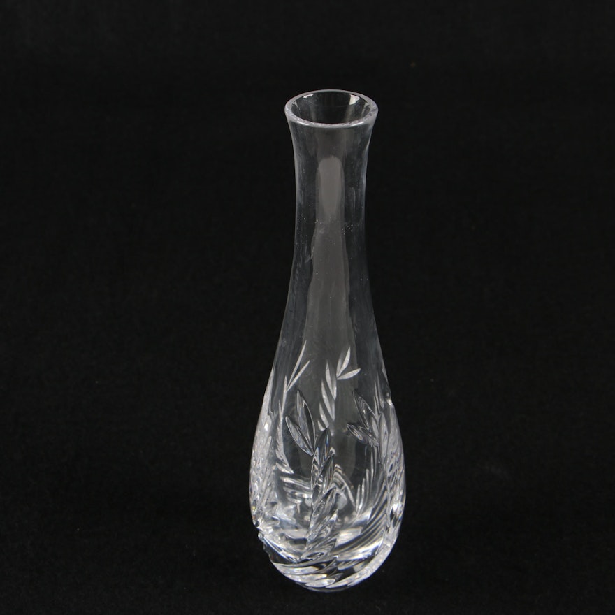 Tiffany & Co. "Merion Square" Crystal Bud Vase