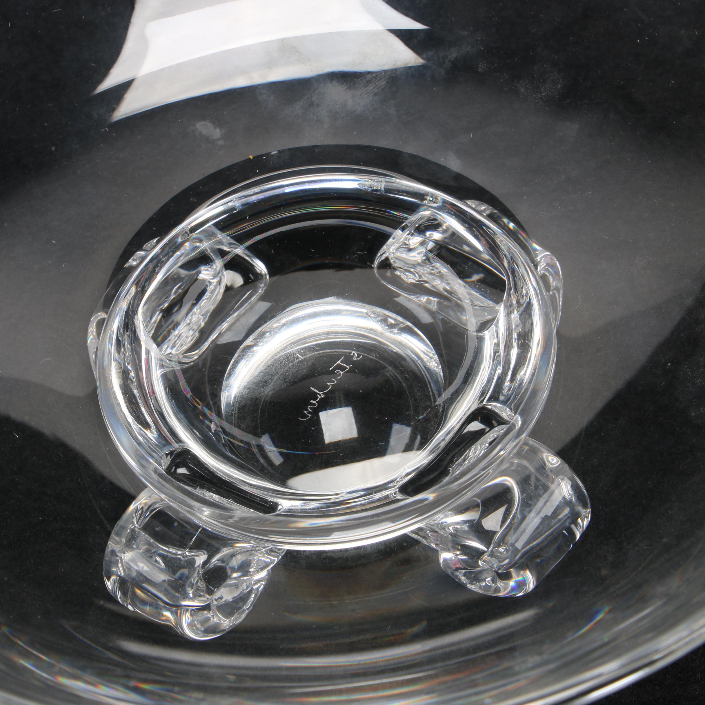 Steuben Glass Footed Bowl