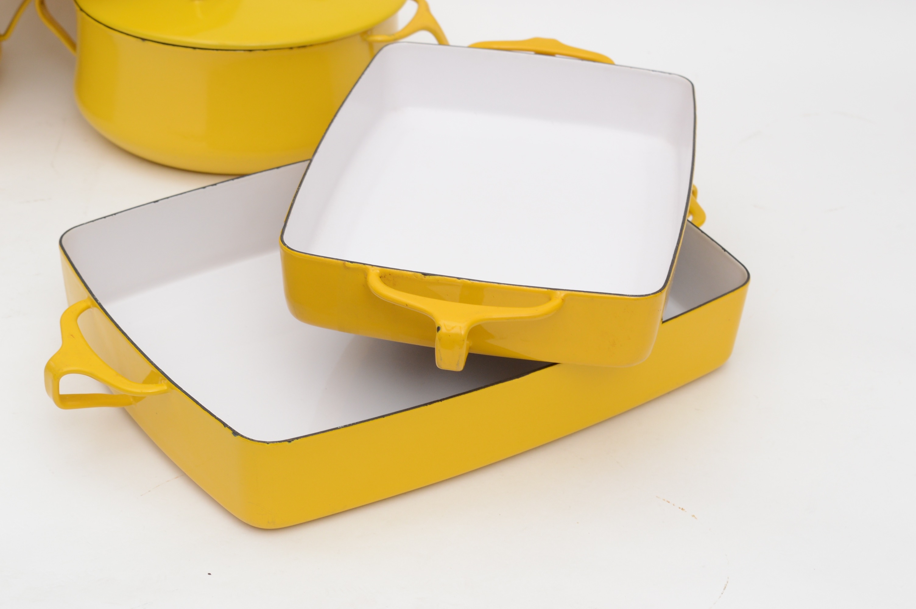 Vintage Dansk Enamel Cookware and More