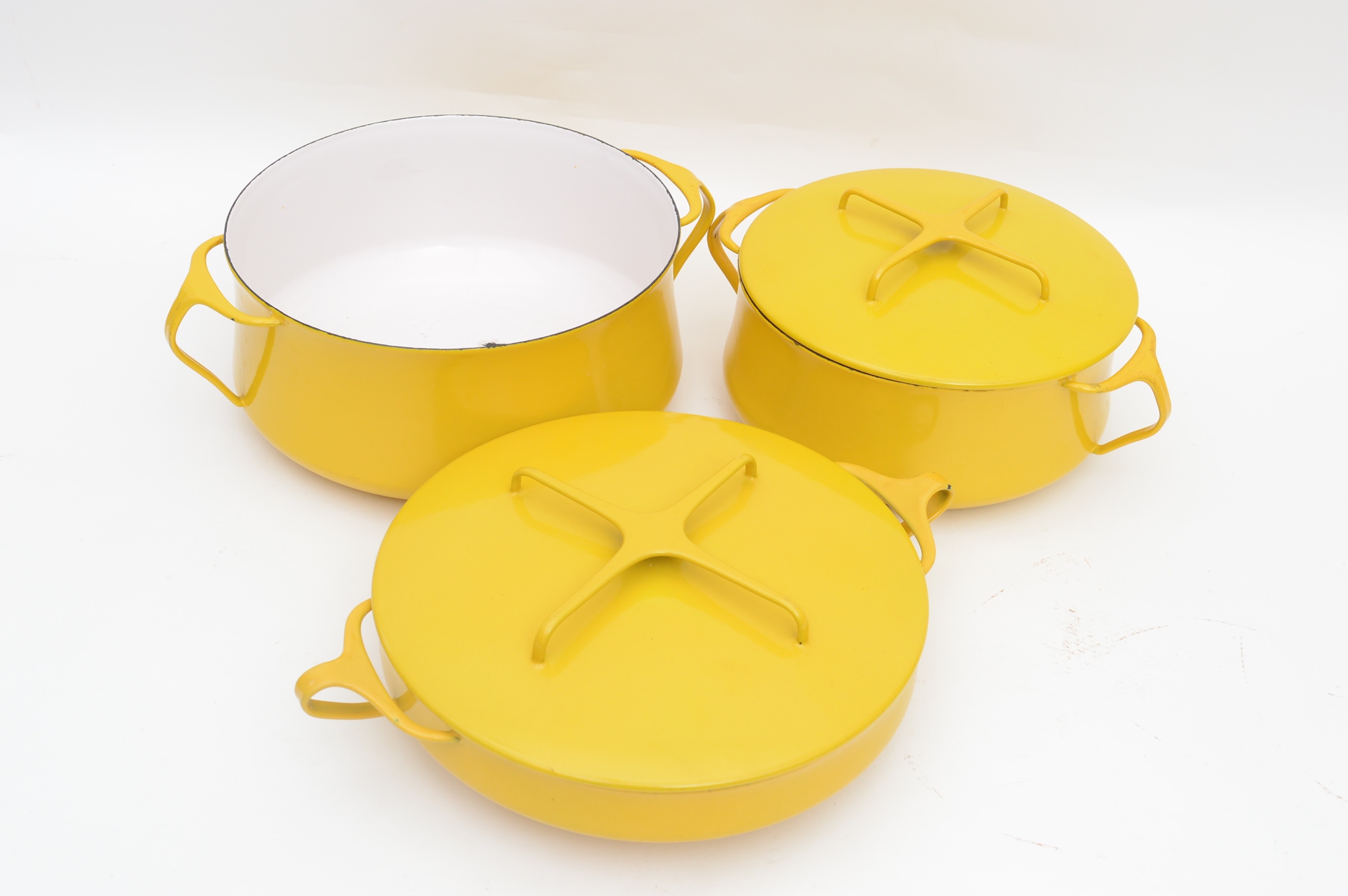 Vintage Dansk Enamel Cookware and More