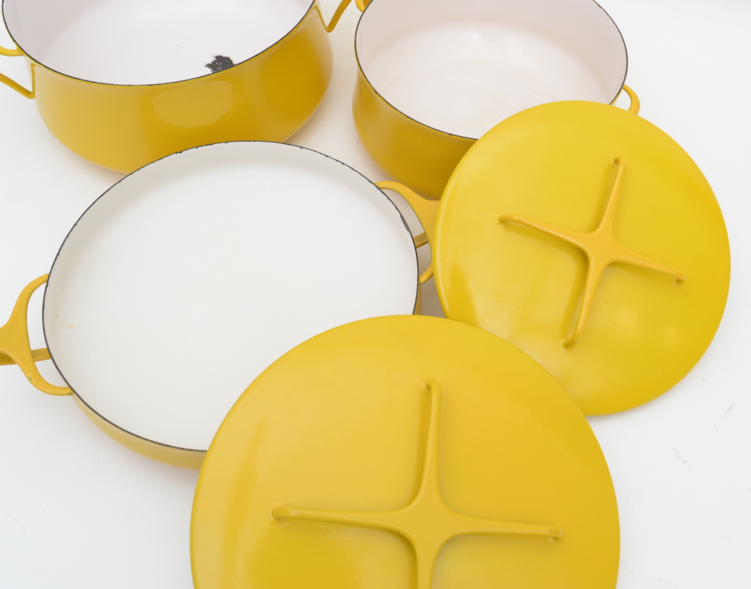 Vintage Dansk Enamel Cookware and More