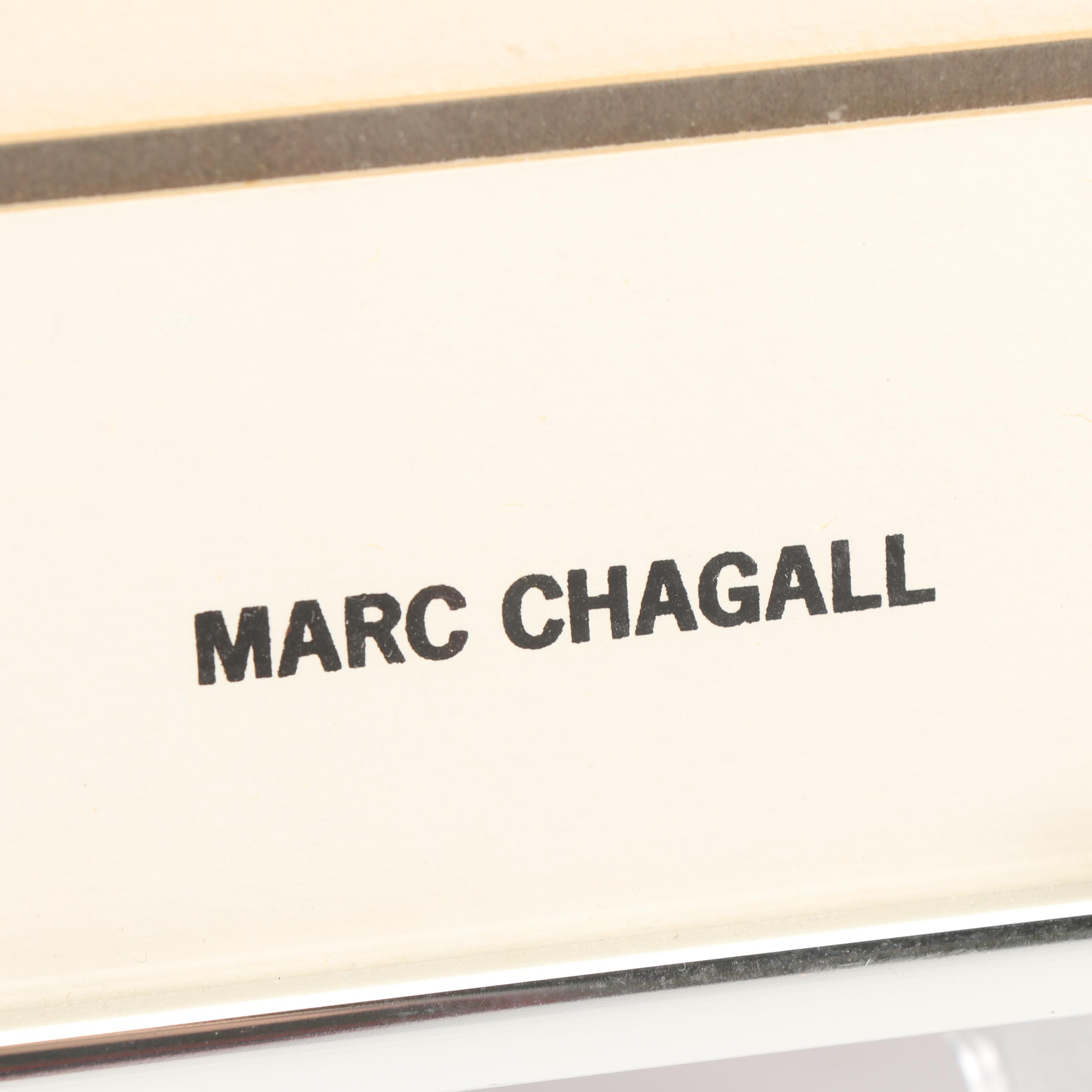 Restrike Etching after Marc Chagall "The Marriage"