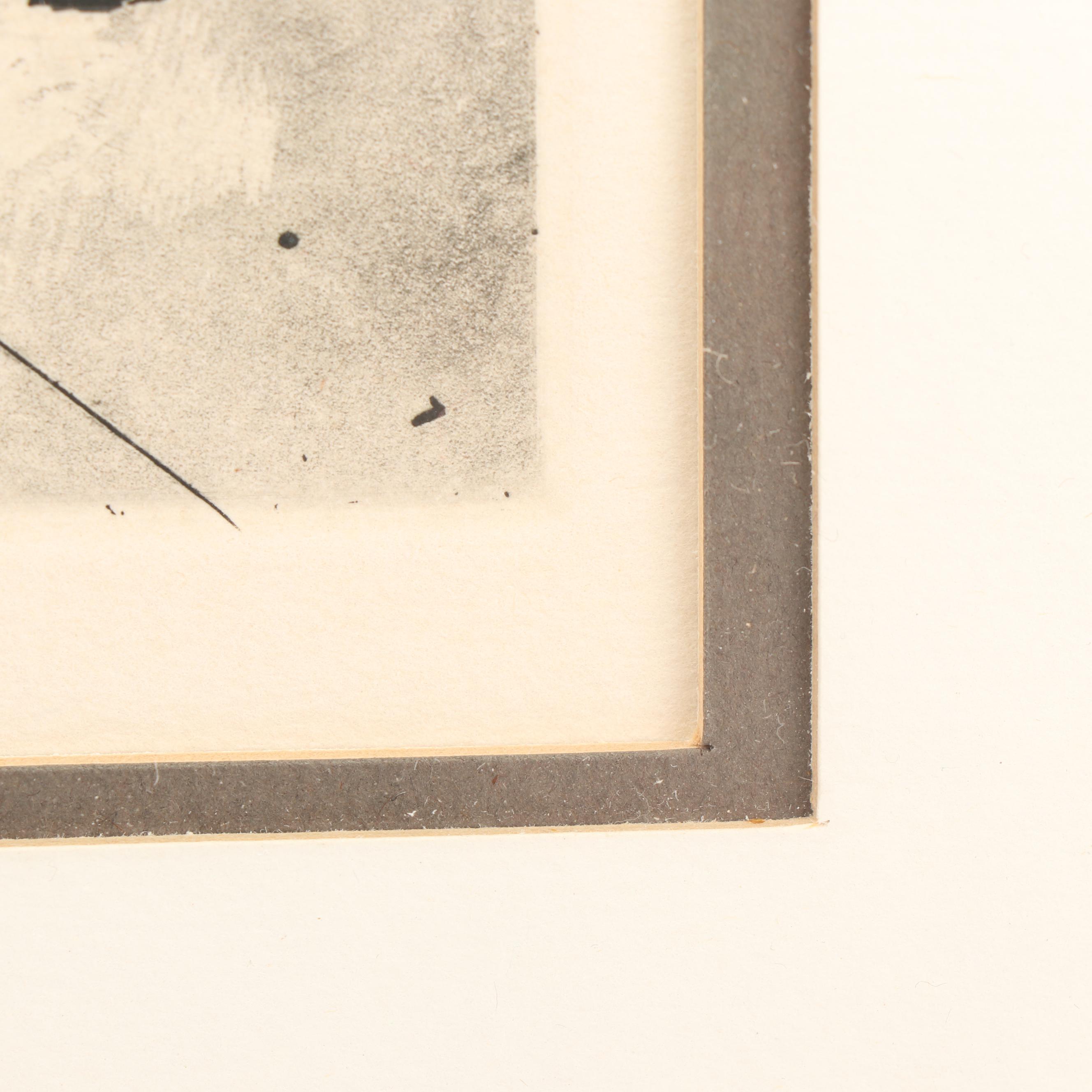 Restrike Etching after Marc Chagall "The Marriage"