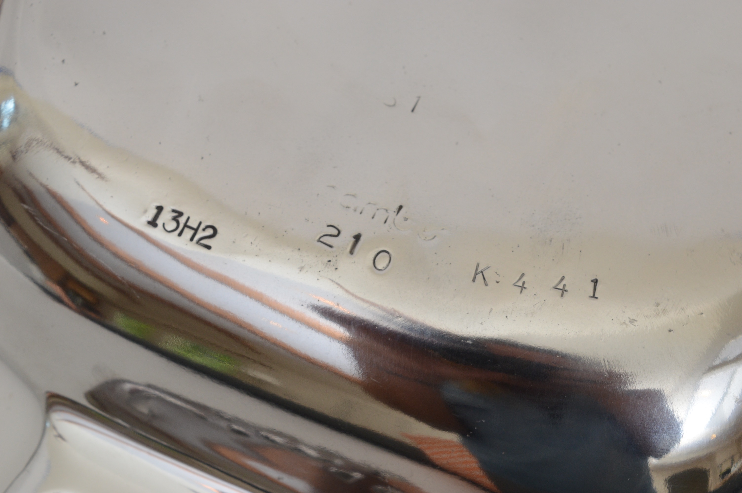 Pair of Aluminum Platters by Nambe