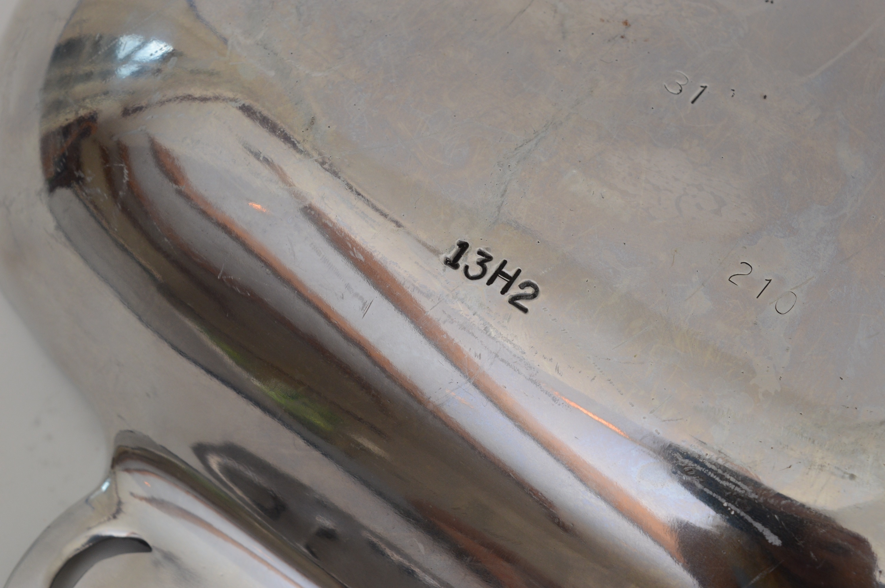 Pair of Aluminum Platters by Nambe