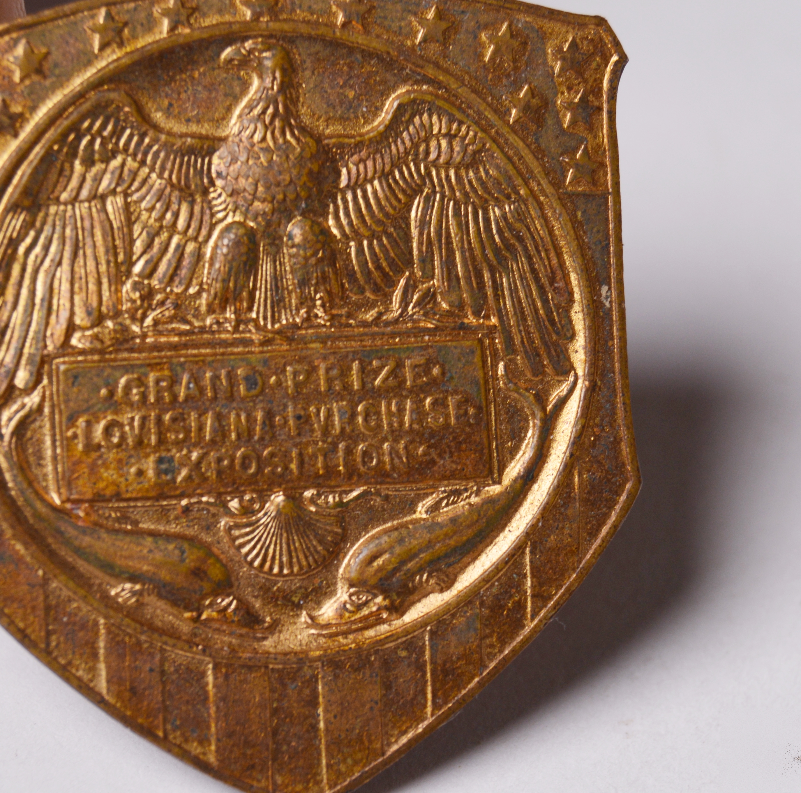 1904 St. Louis World's Fair Badge and Other Medals