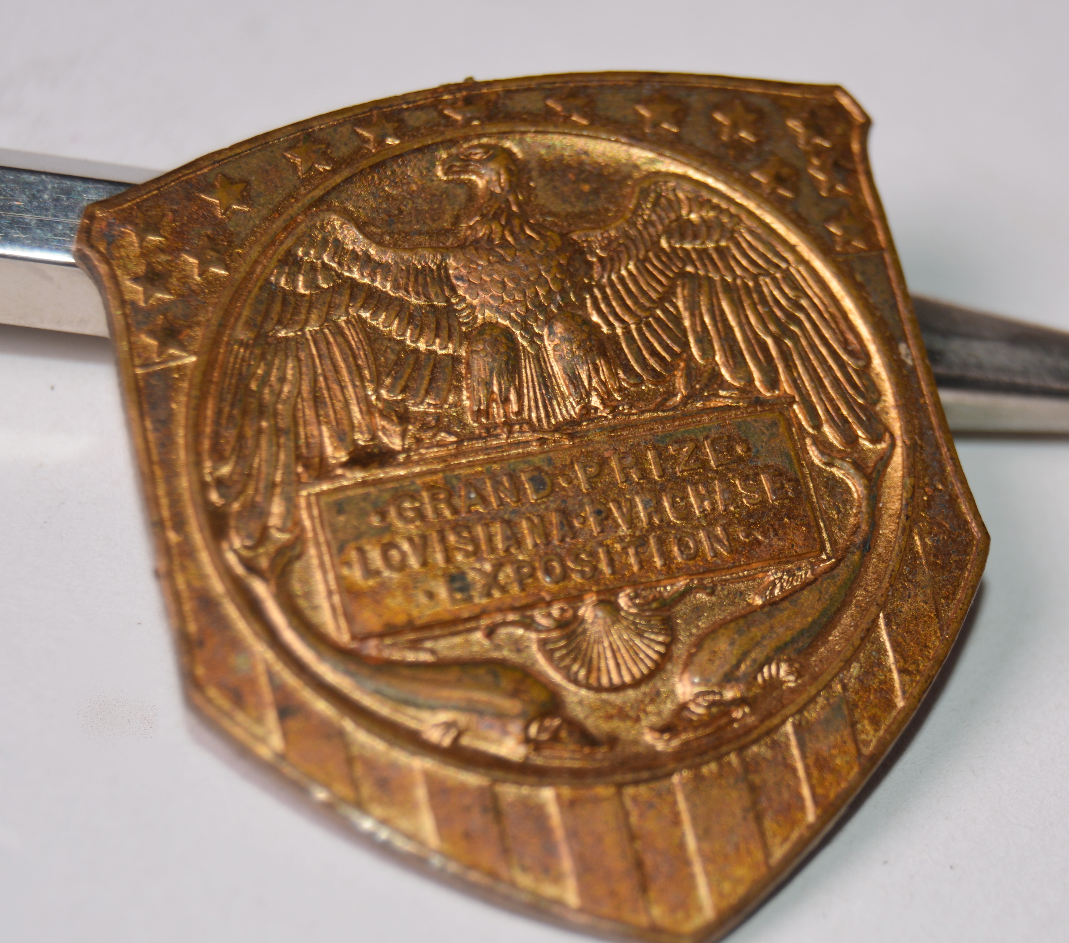 1904 St. Louis World's Fair Badge and Other Medals