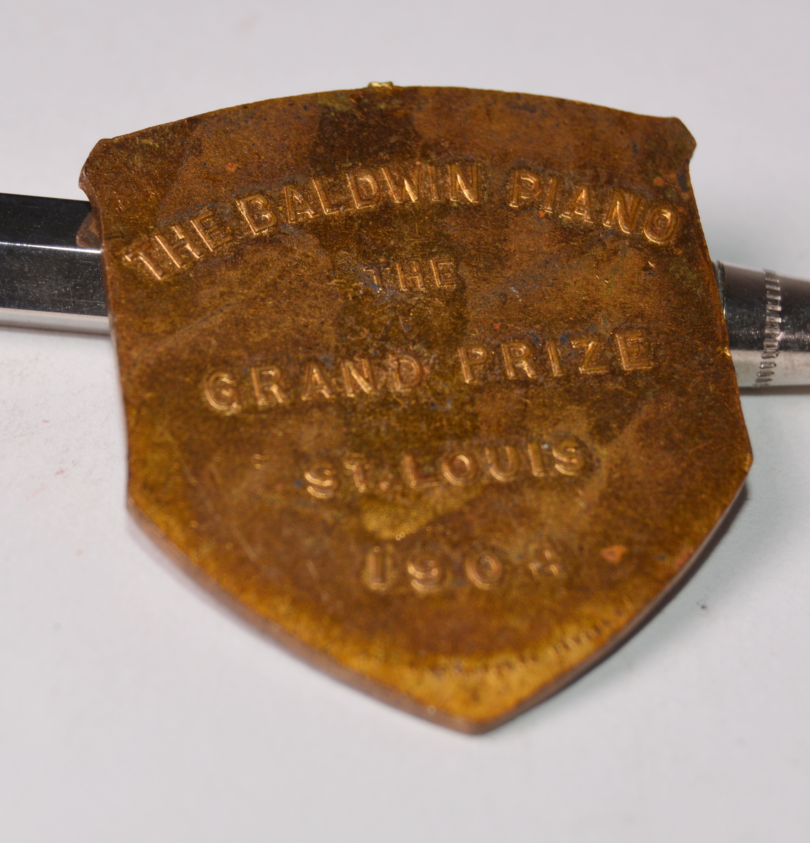 1904 St. Louis World's Fair Badge and Other Medals