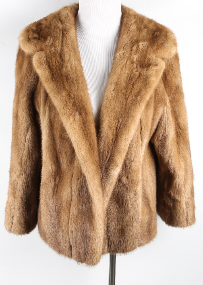 Vintage Gerber of Memphis Blonde Mink Fur Coat