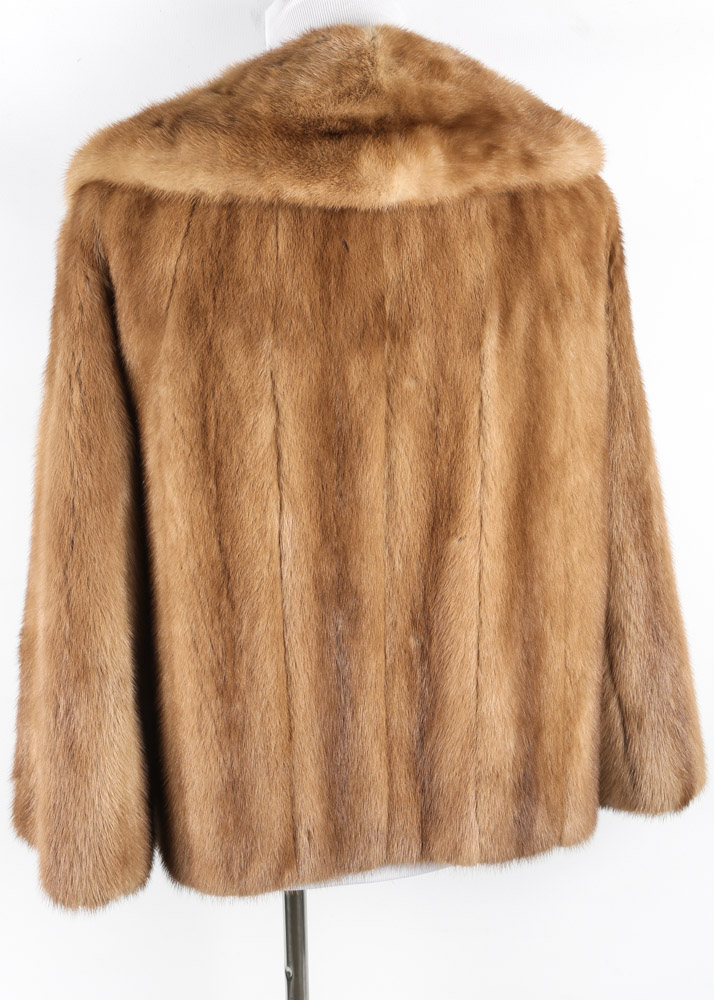 Vintage Gerber of Memphis Blonde Mink Fur Coat