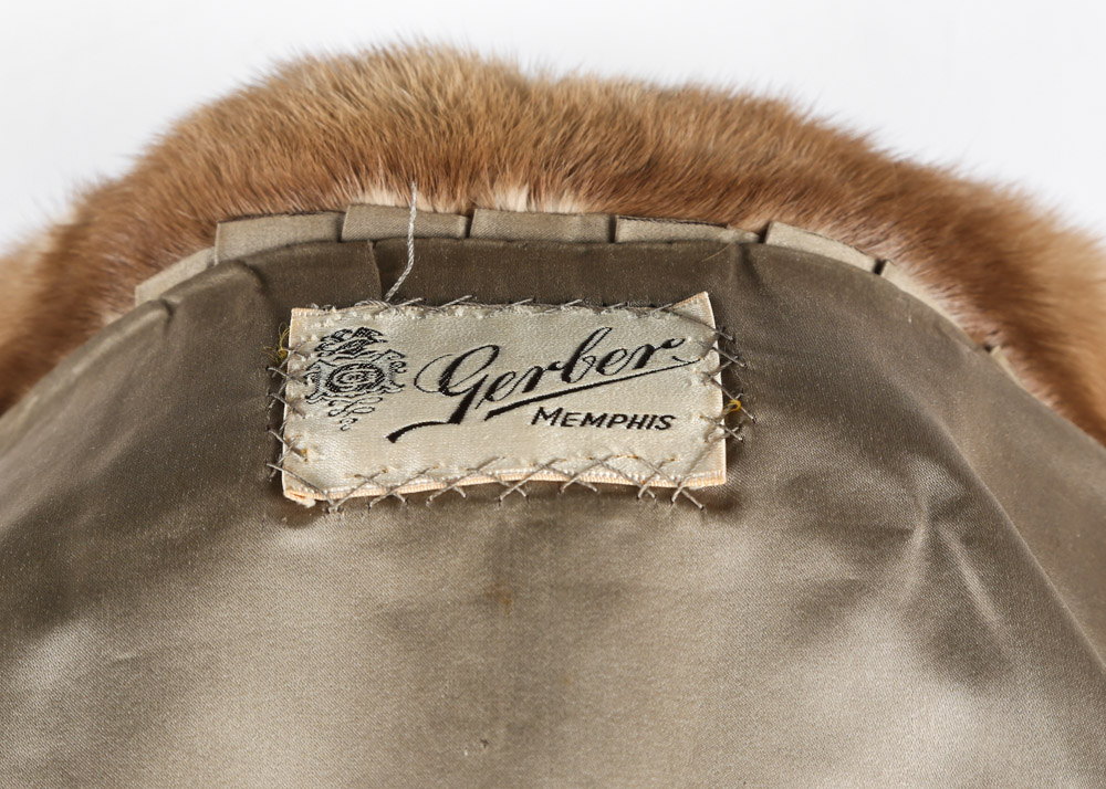 Vintage Gerber of Memphis Blonde Mink Fur Coat
