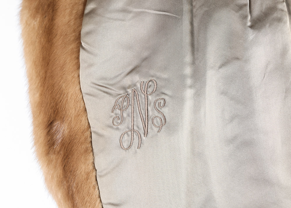 Vintage Gerber of Memphis Blonde Mink Fur Coat