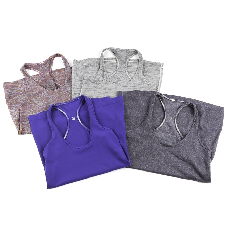 Lululemon Racerback Halter Tanks