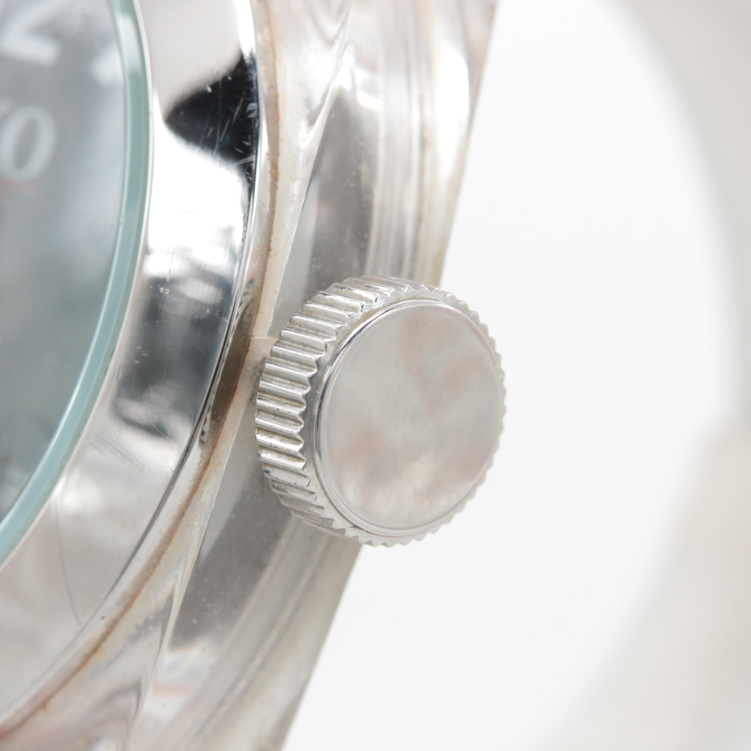 TKO Stainless Steel and Plastic Quartz Watch