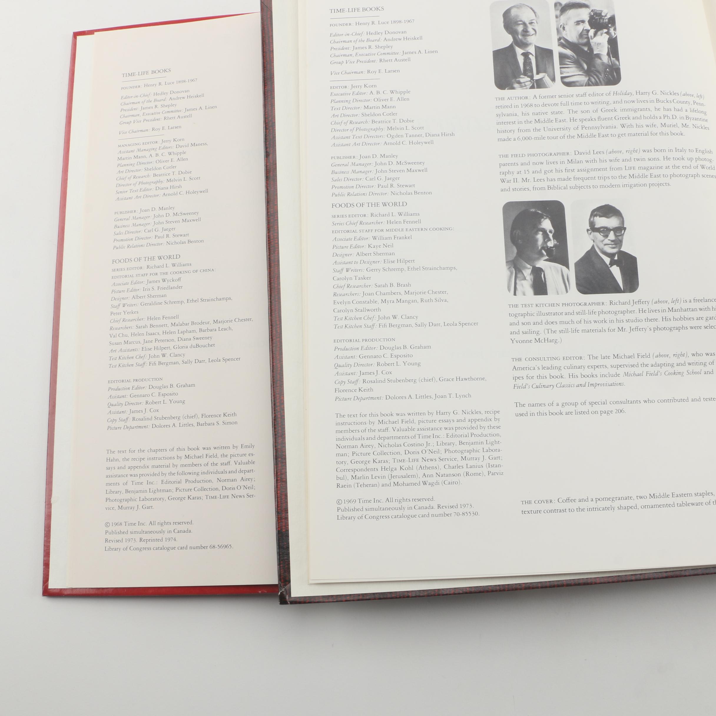 Time Life "Foods of the World" Series Volumes