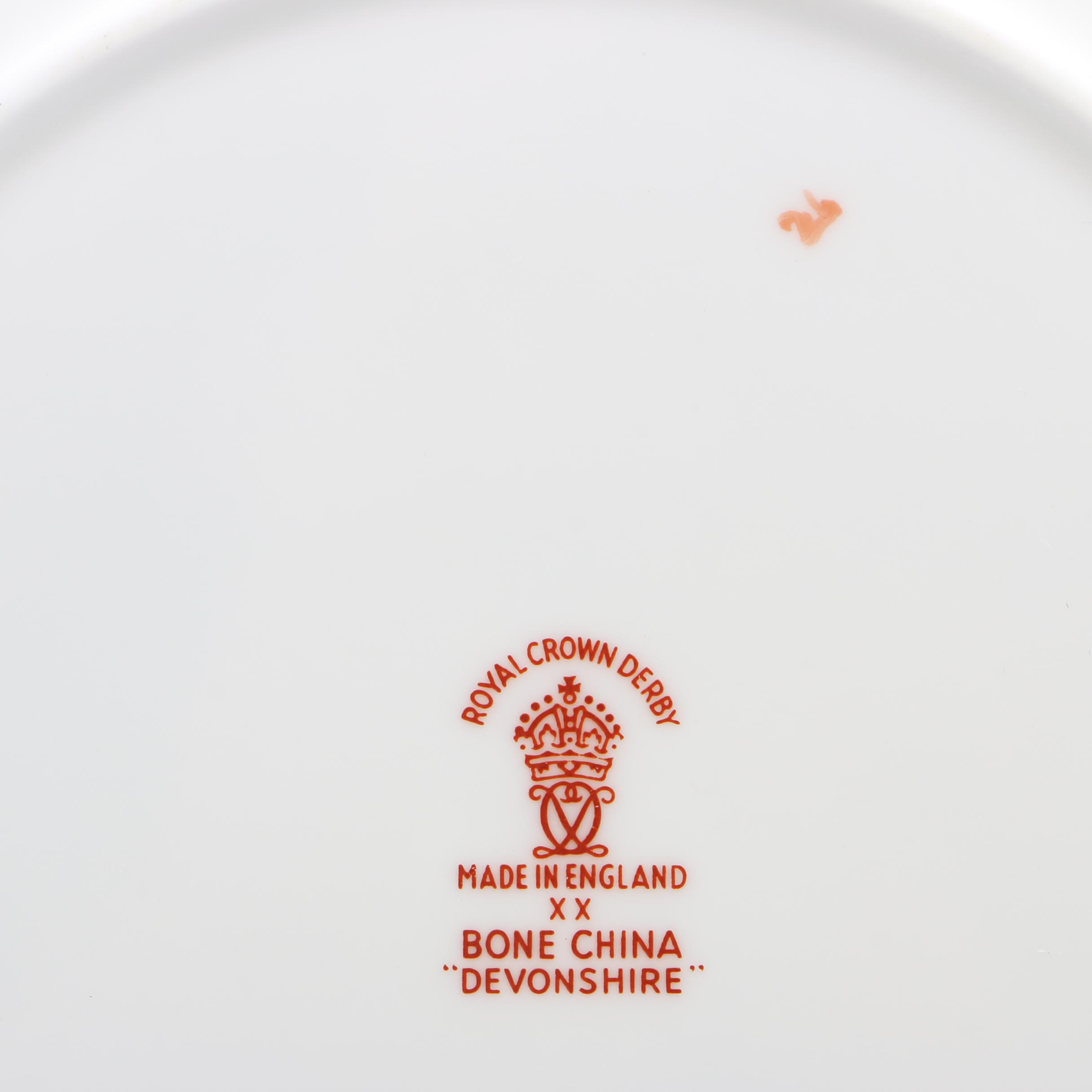 Royal Crown Derby "Devonshire" Plates Circa 1965-70