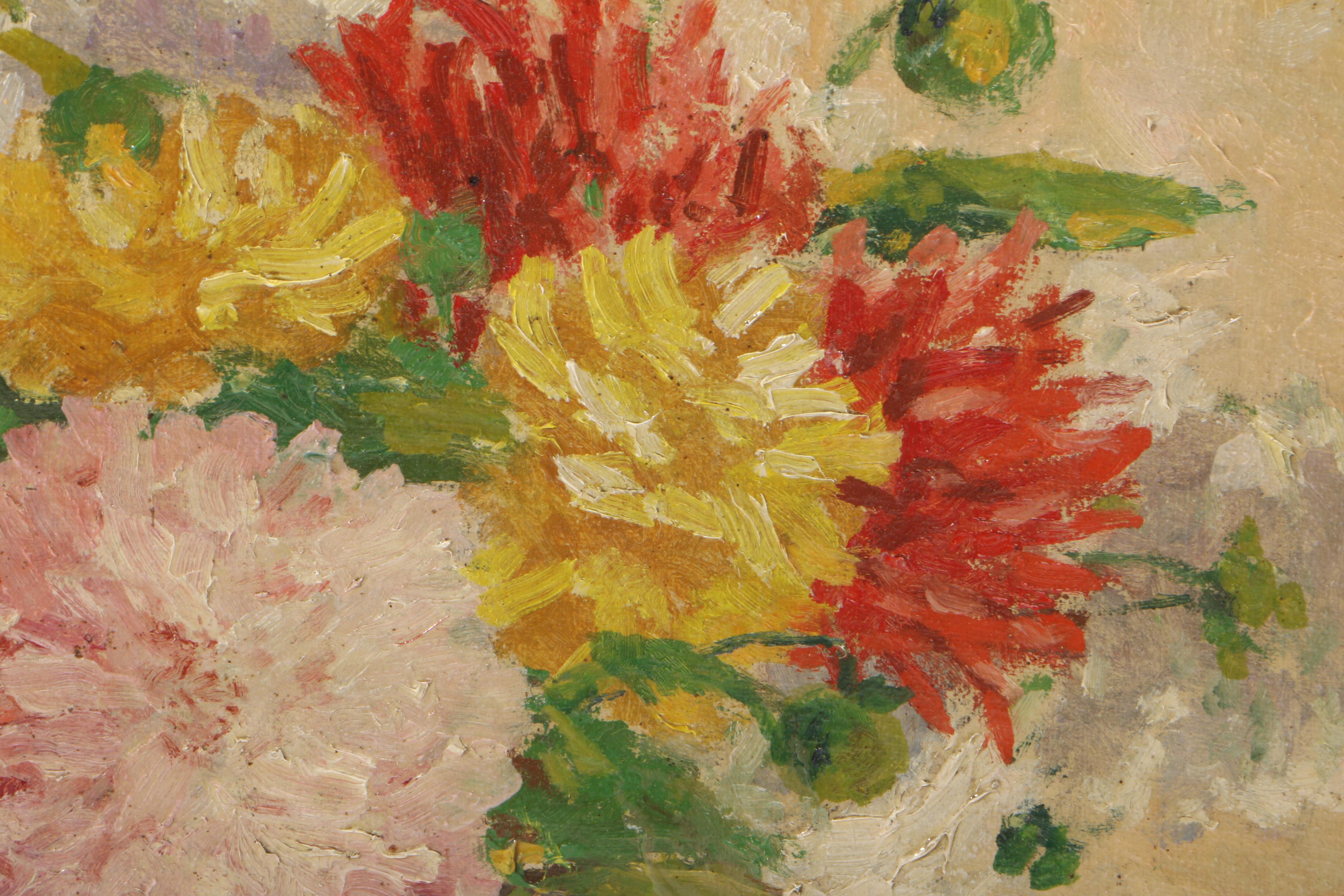 1948 Still Life Oil Painting