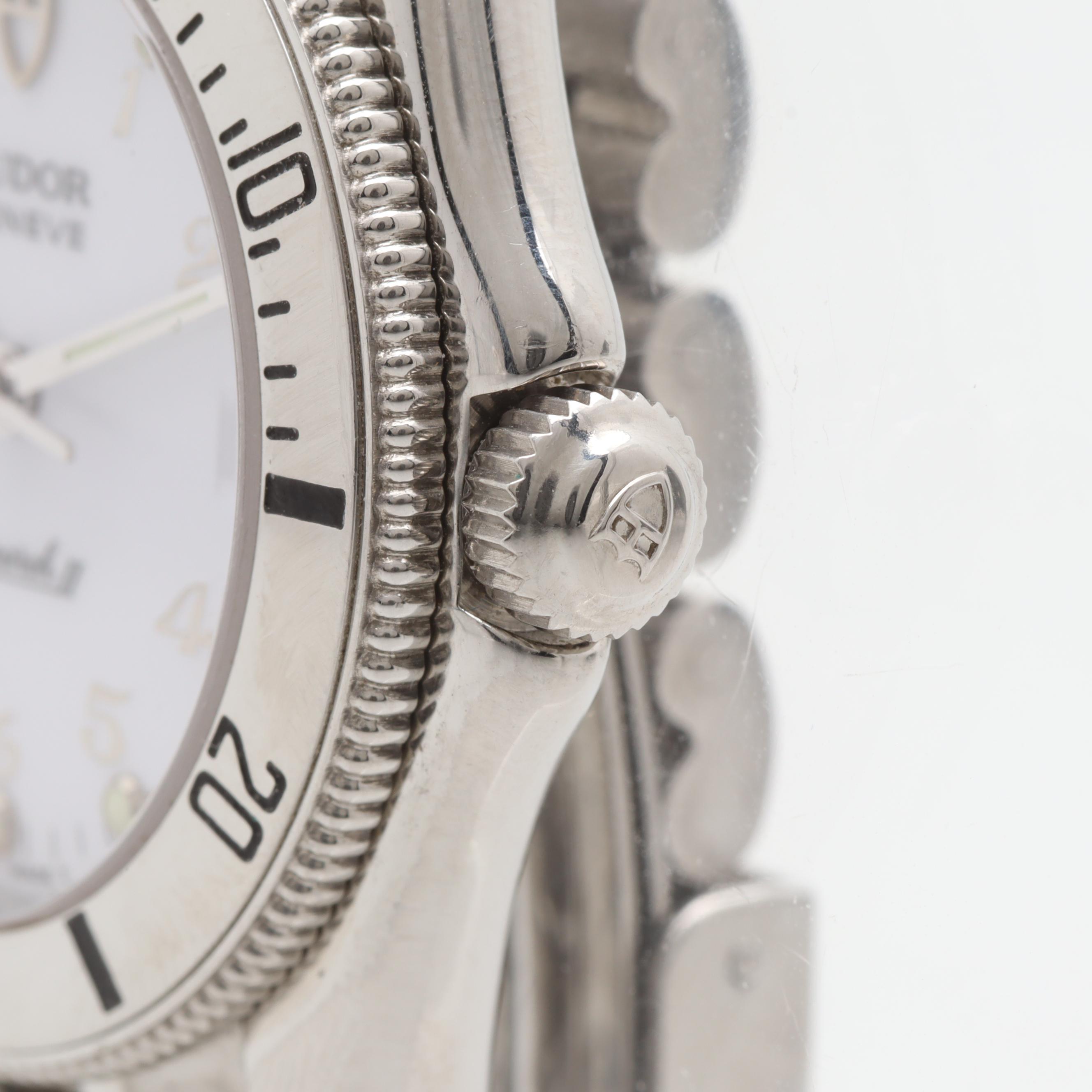 Tudor Stainless Steel Monarch II Quartz Watch