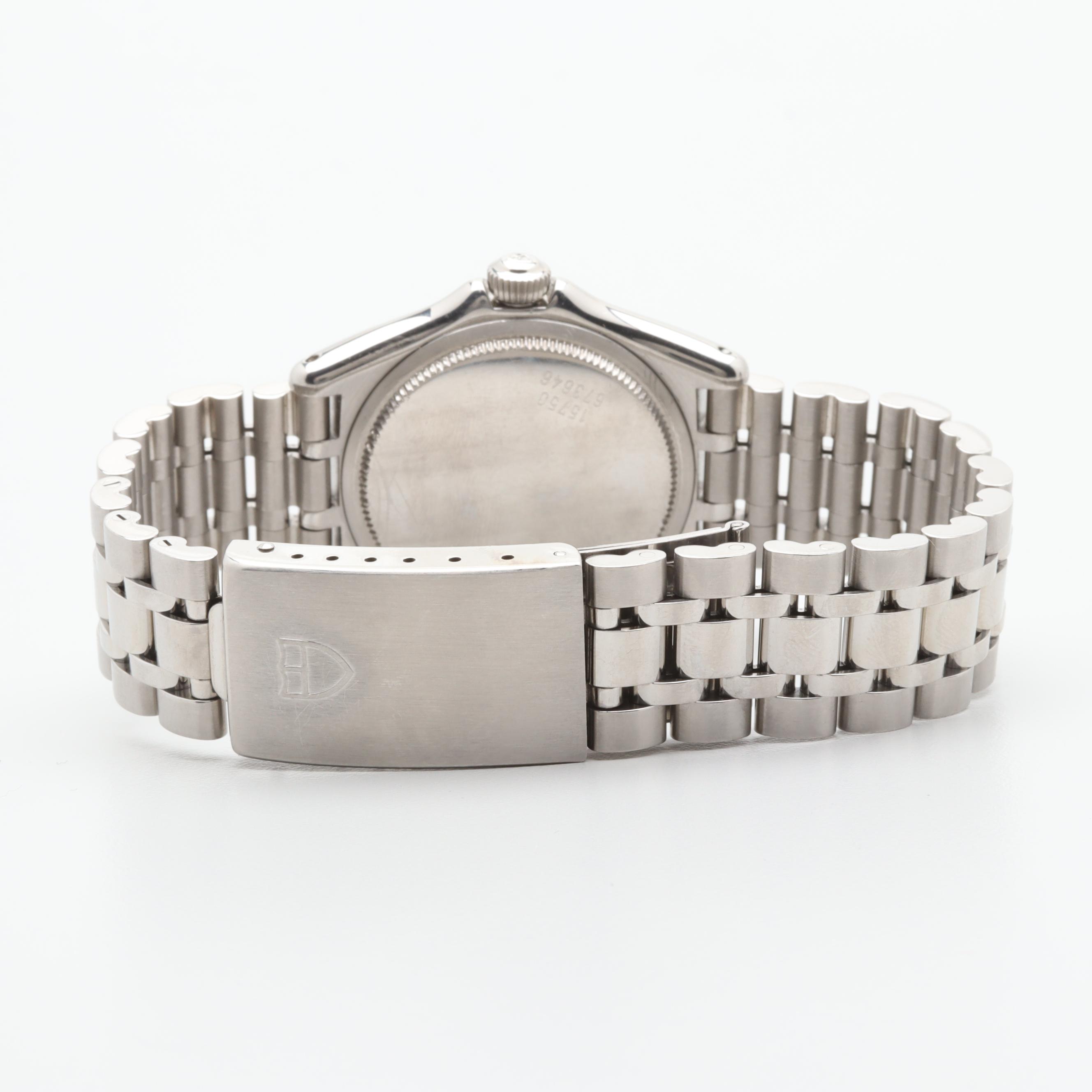 Tudor Stainless Steel Monarch II Quartz Watch