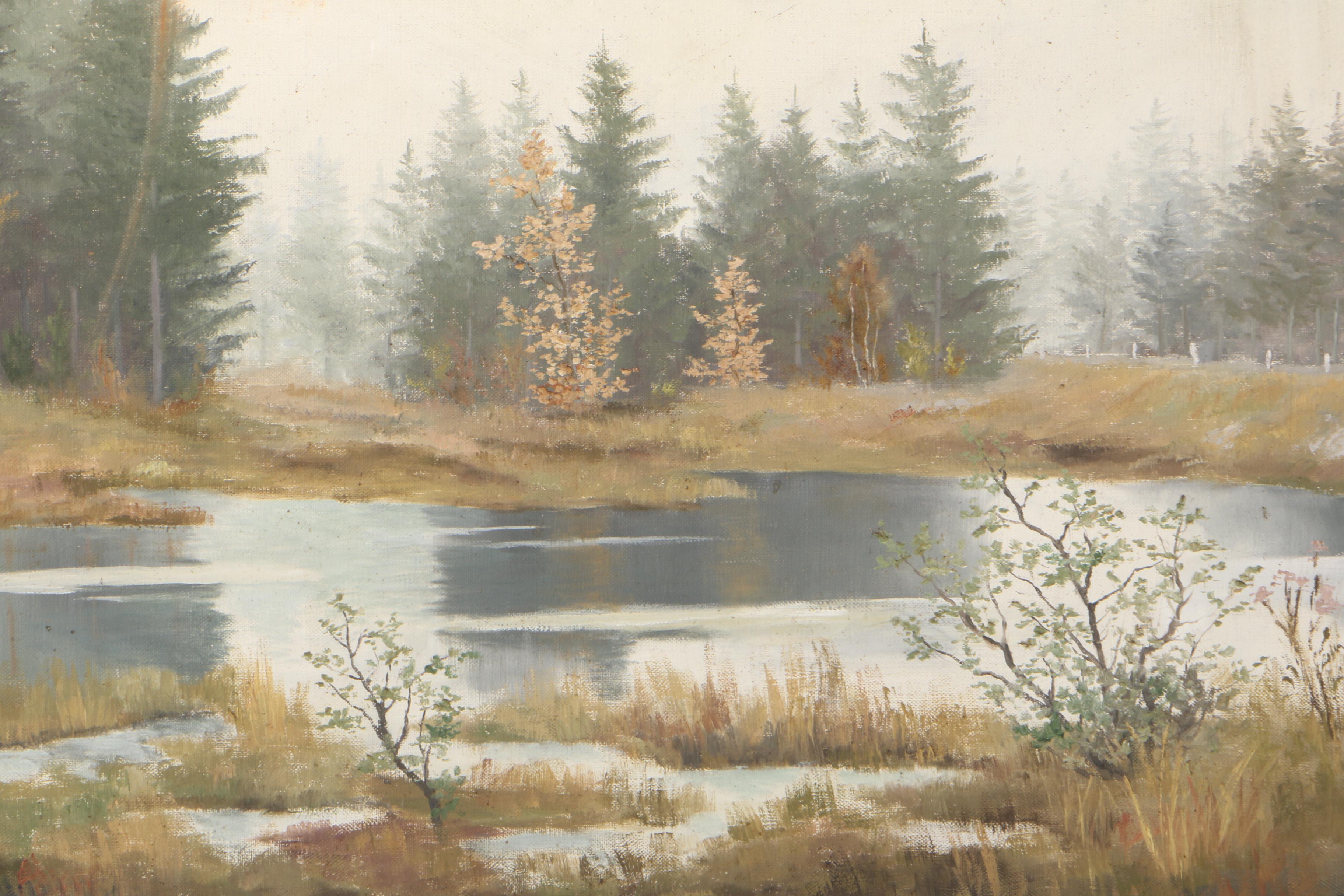 1974 Landscape Oil Painting