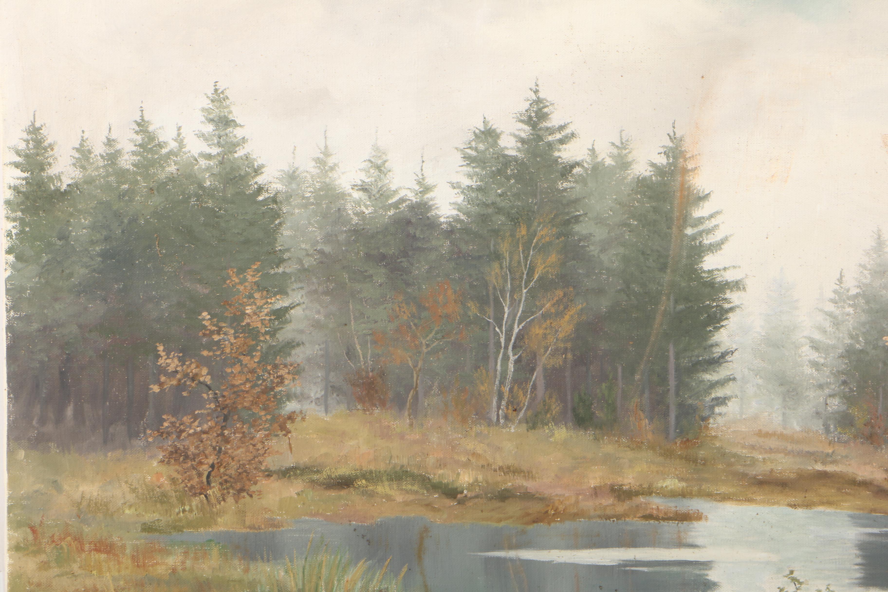 1974 Landscape Oil Painting