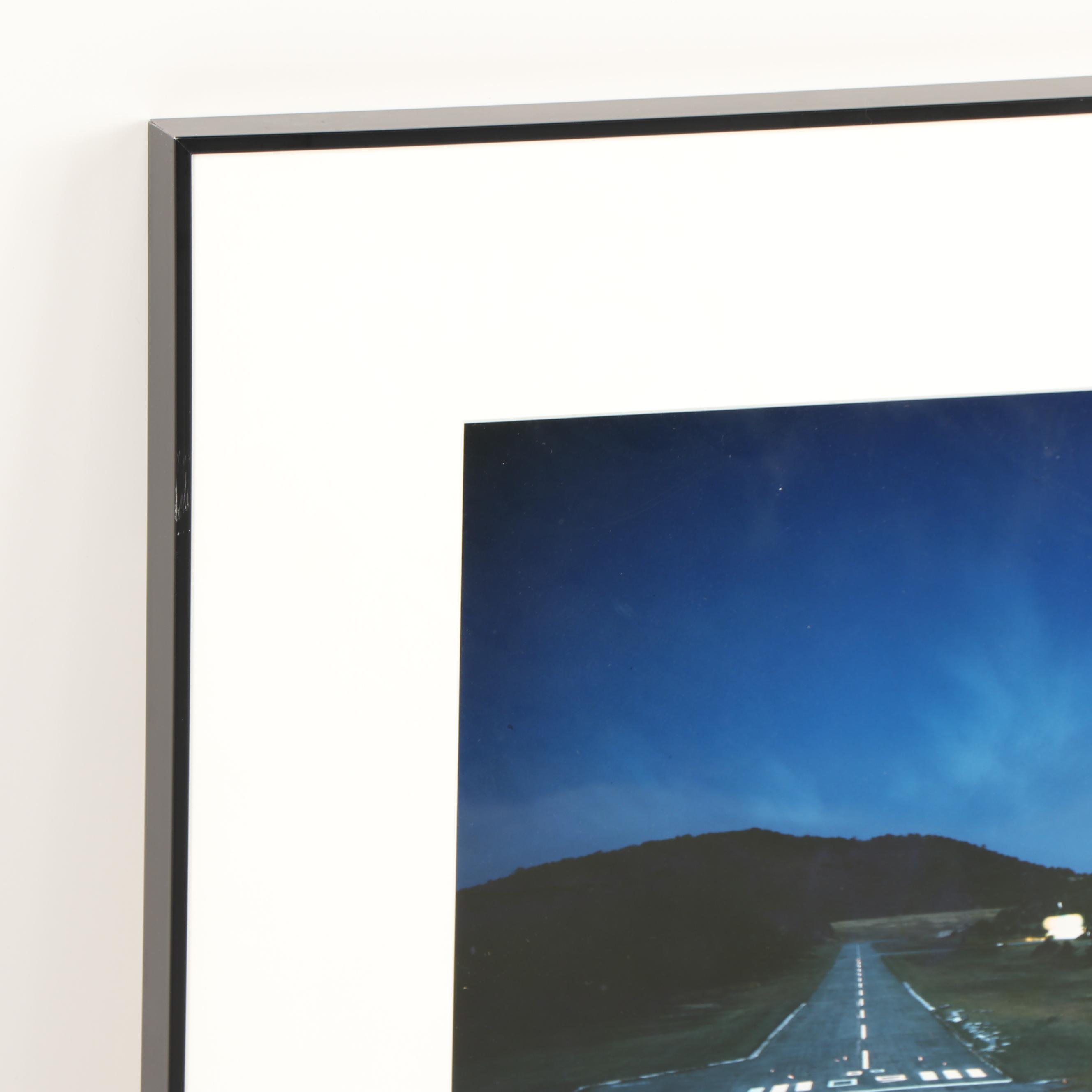 Dean Chamberlain Color Photograph "Airport with Clemente"