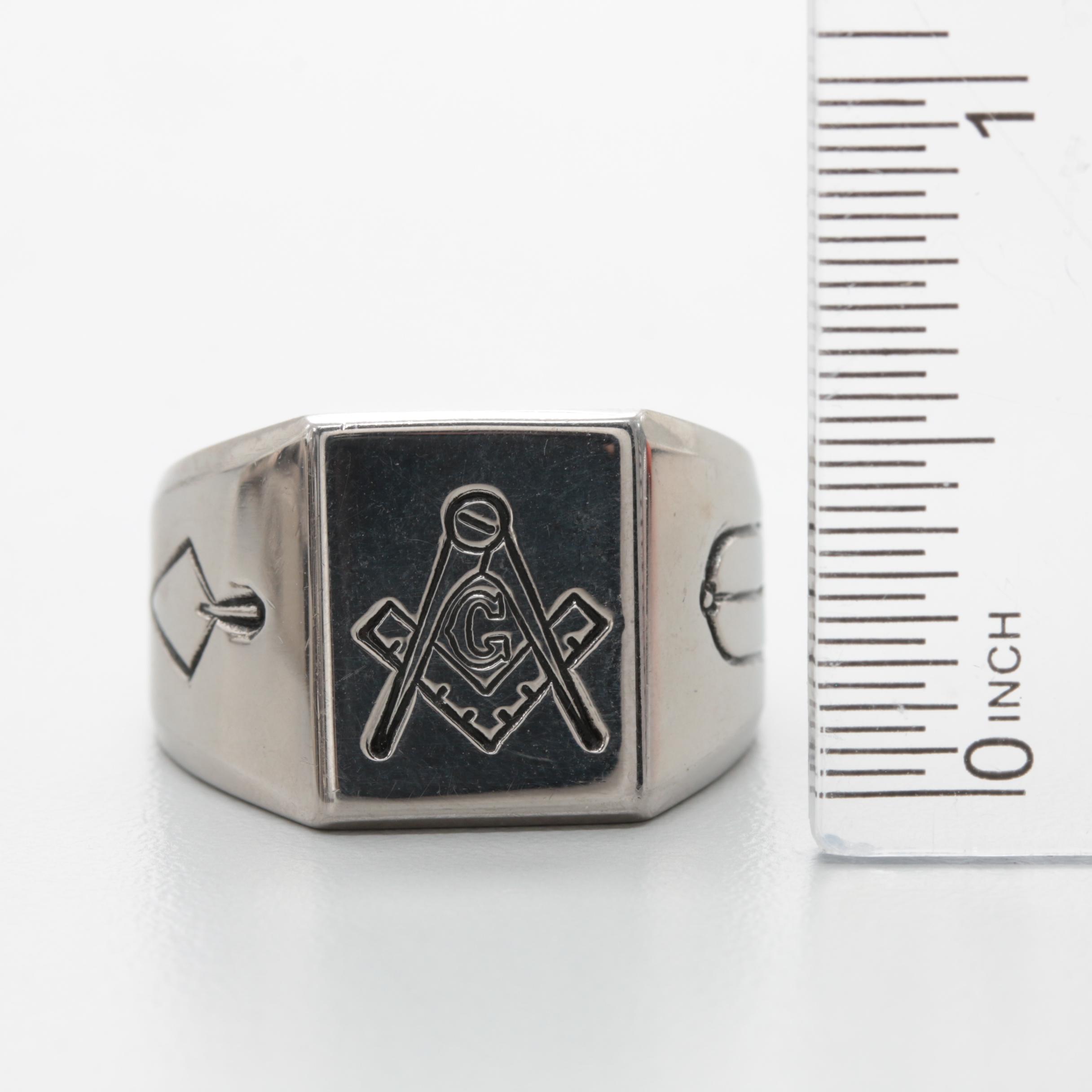 Assortment of Silver Tone Rings