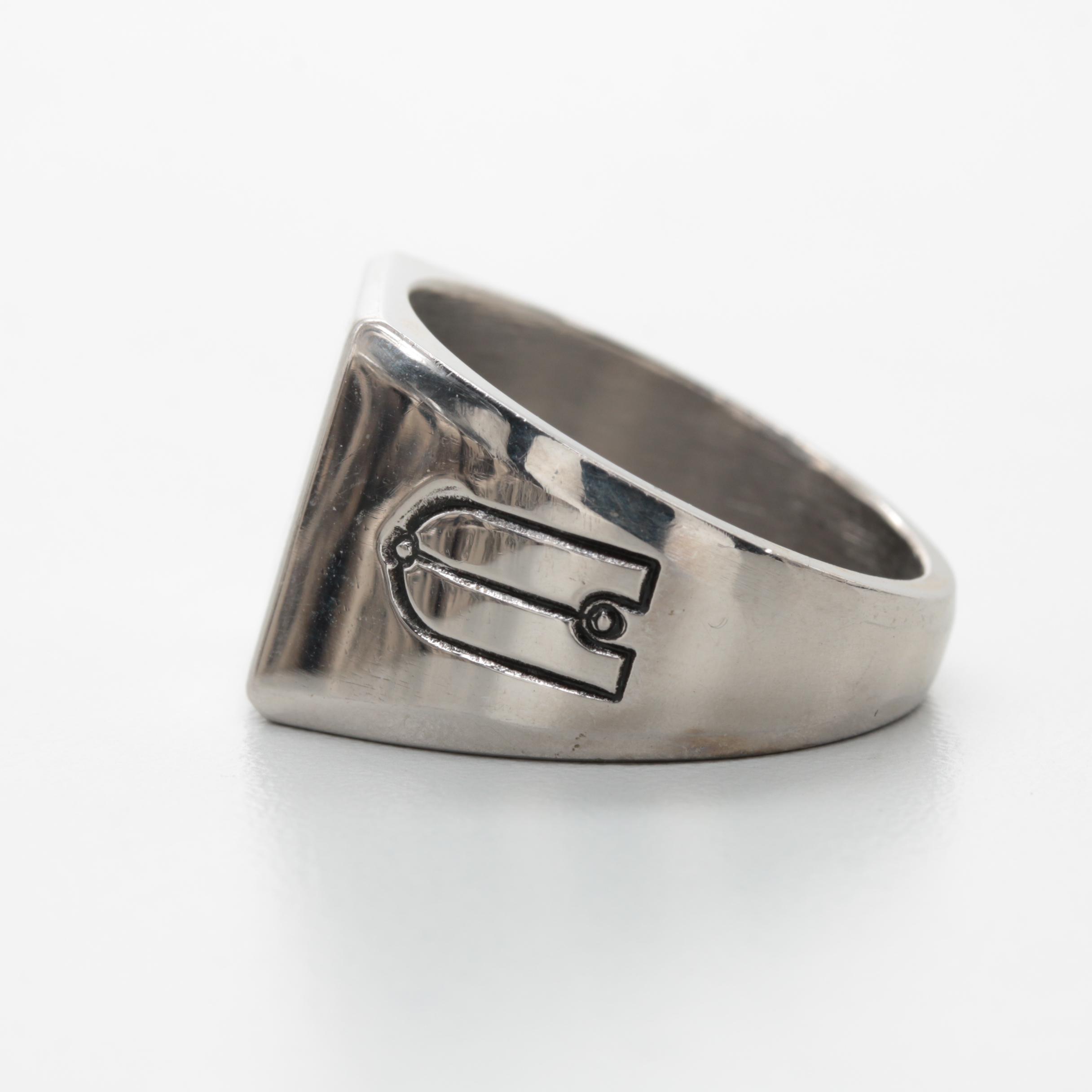 Assortment of Silver Tone Rings