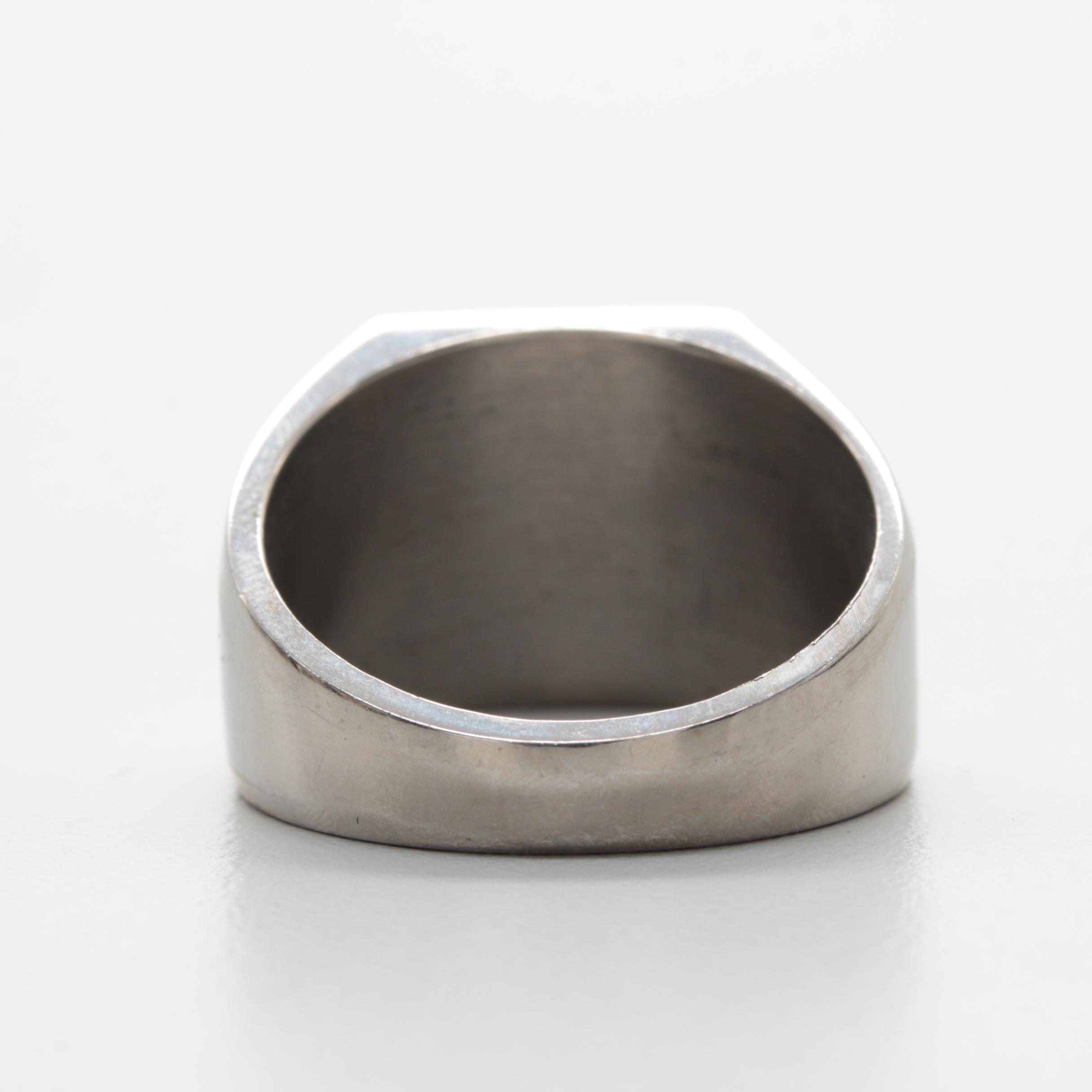 Assortment of Silver Tone Rings