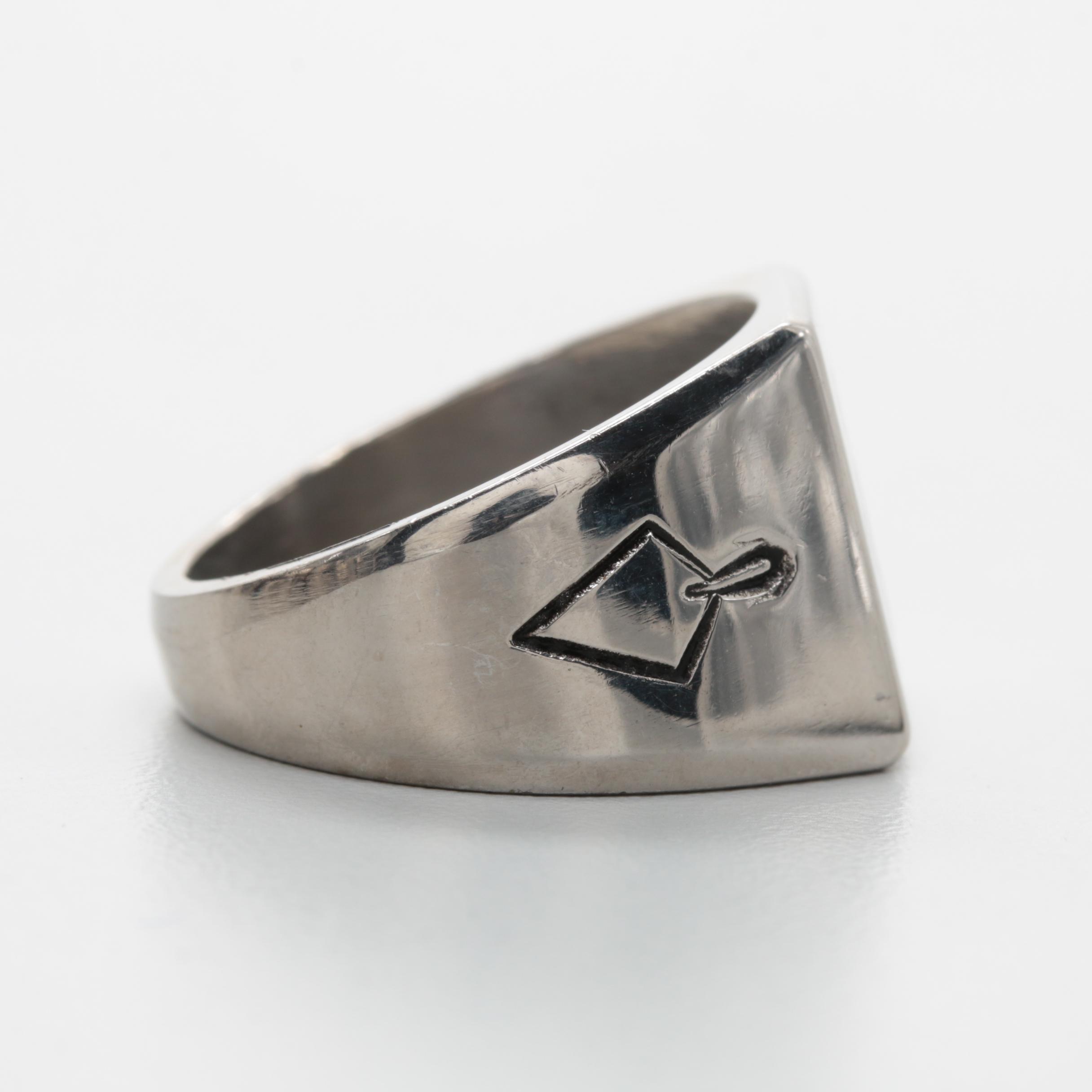 Assortment of Silver Tone Rings