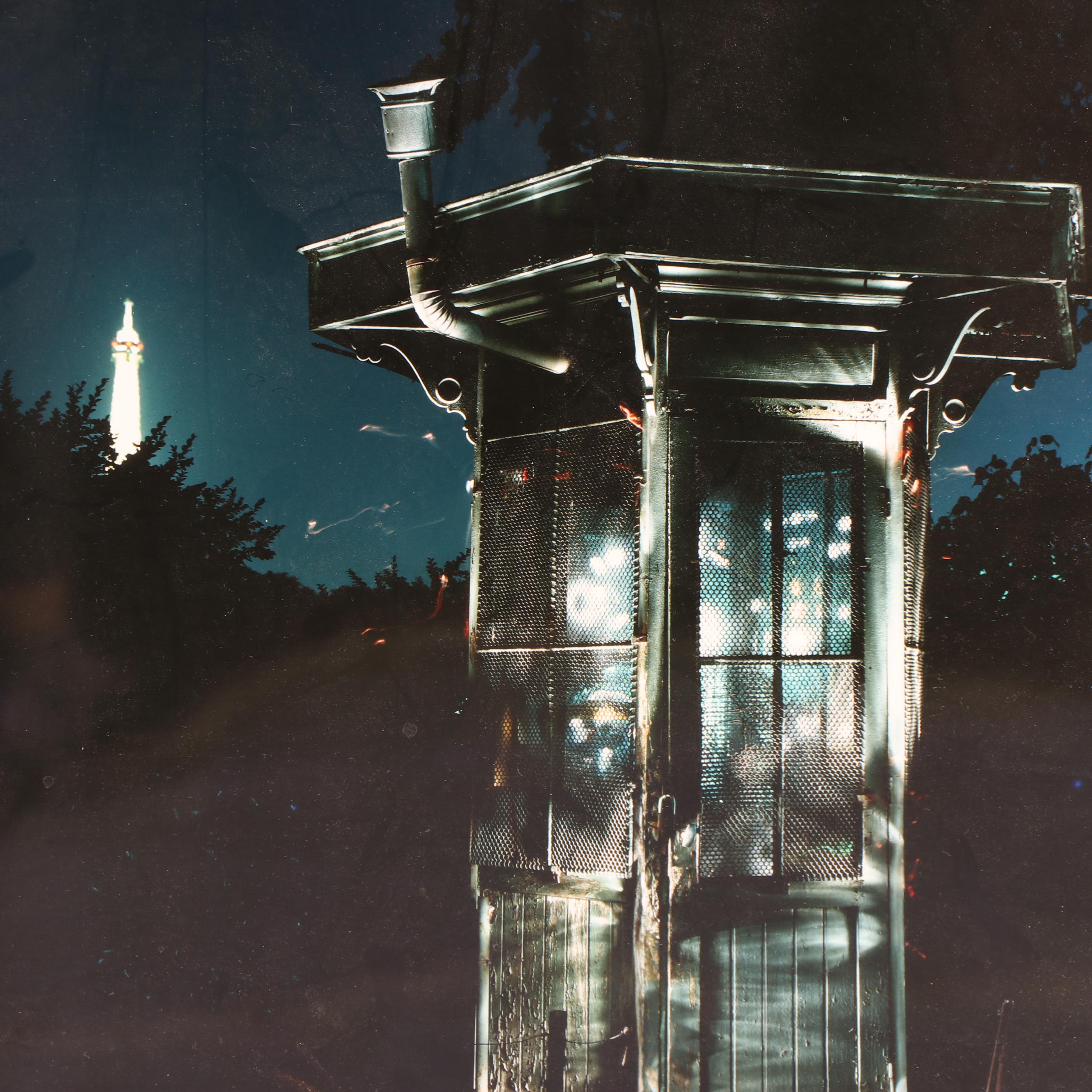 Dean Chamberlain (b. 1954) Photograph of Phone Booth in Paris, France